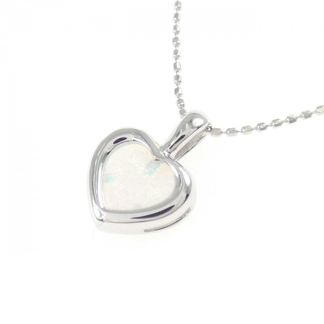 K14WG オパール ネックレス