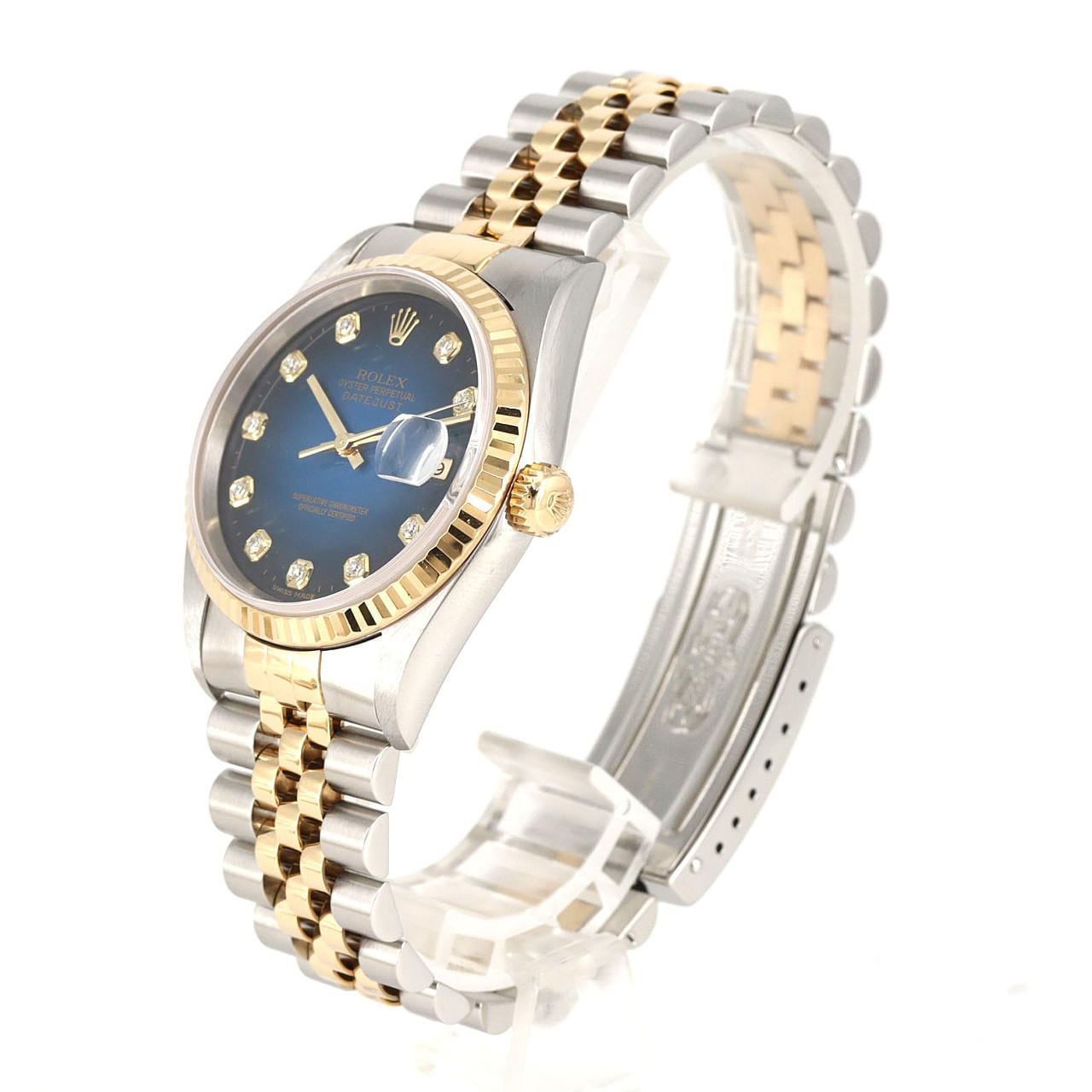 ロレックス デイトジャスト 16233G SSxYG 自動巻 U番