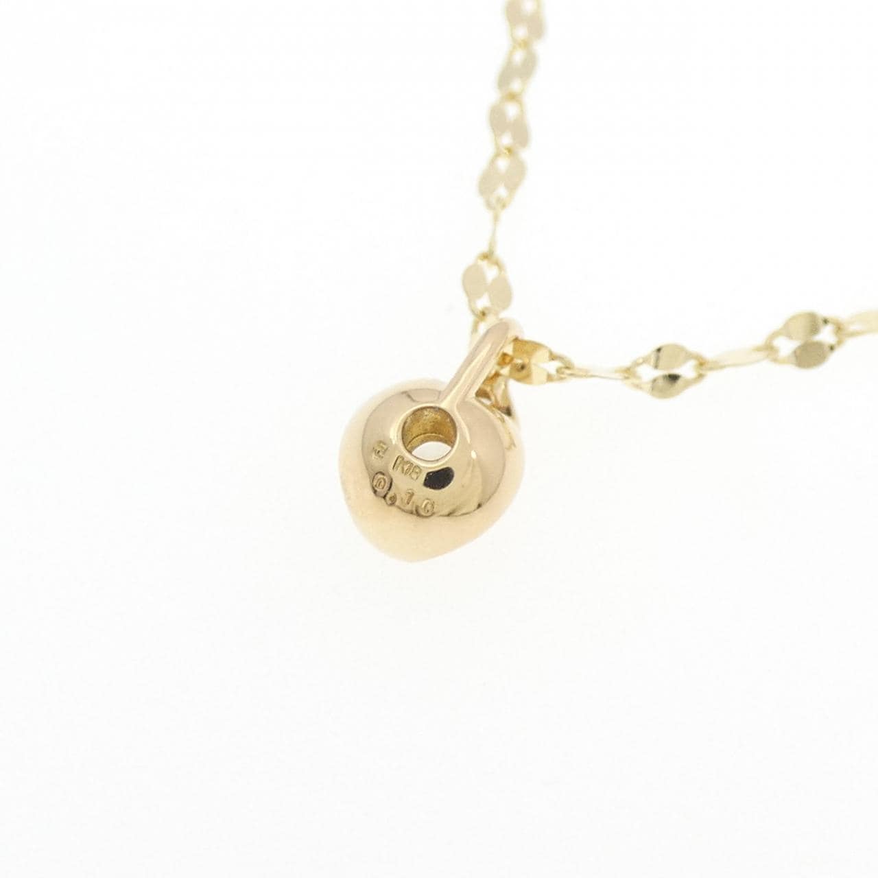 K18YG ダイヤモンド ネックレス 0.10CT