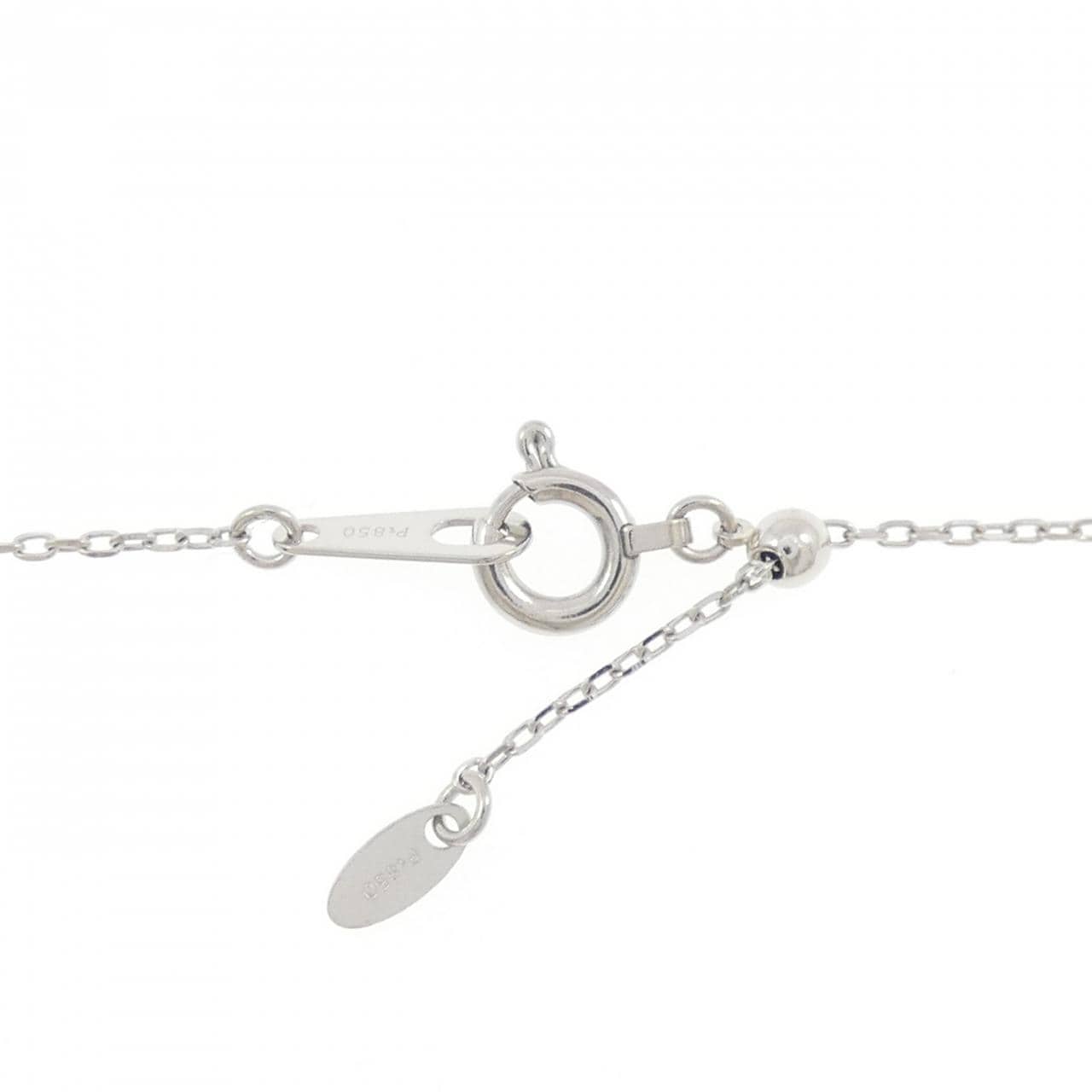 PT900/PT850 ダイヤモンド ネックレス 0.063CT FP I1