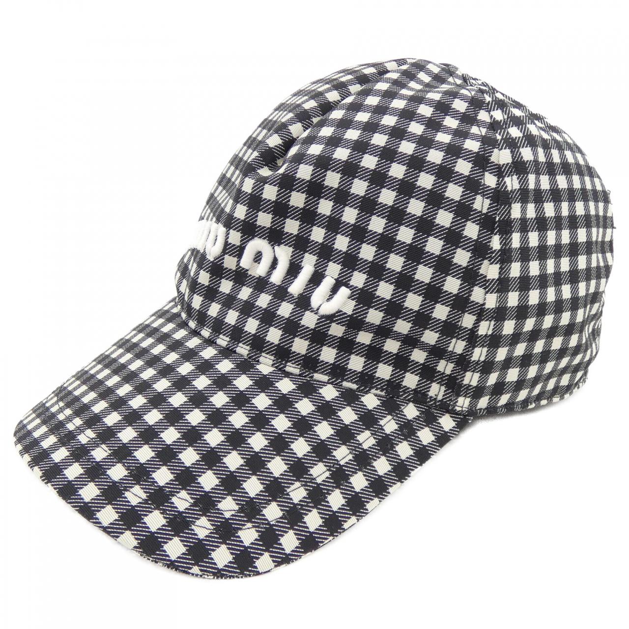 ミュウミュウ MIU MIU 5HC179 2B4L キャップ