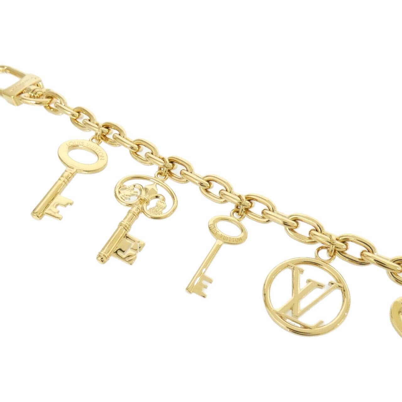 LOUIS VUITTON Bijou Sac Keychain MP3206 Qeelin