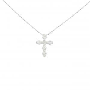 PT900/PT850 クロス ダイヤモンド ネックレス 0.50CT
