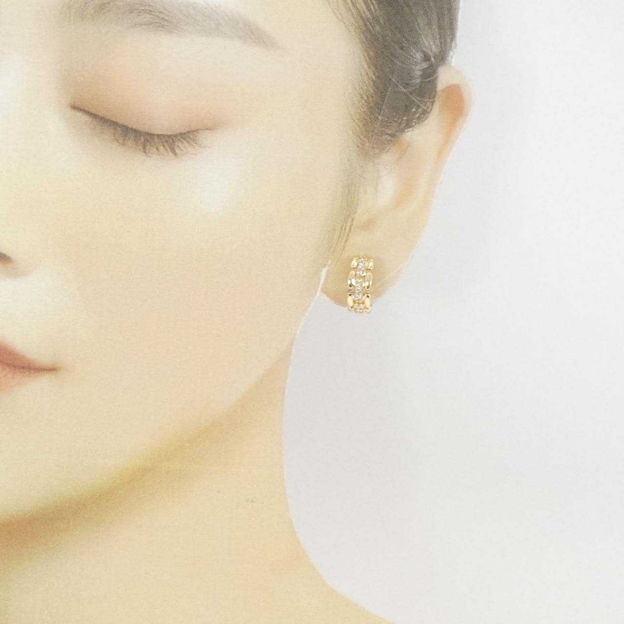ジーエスティービー ダイヤモンド イヤリング 0.40CT
