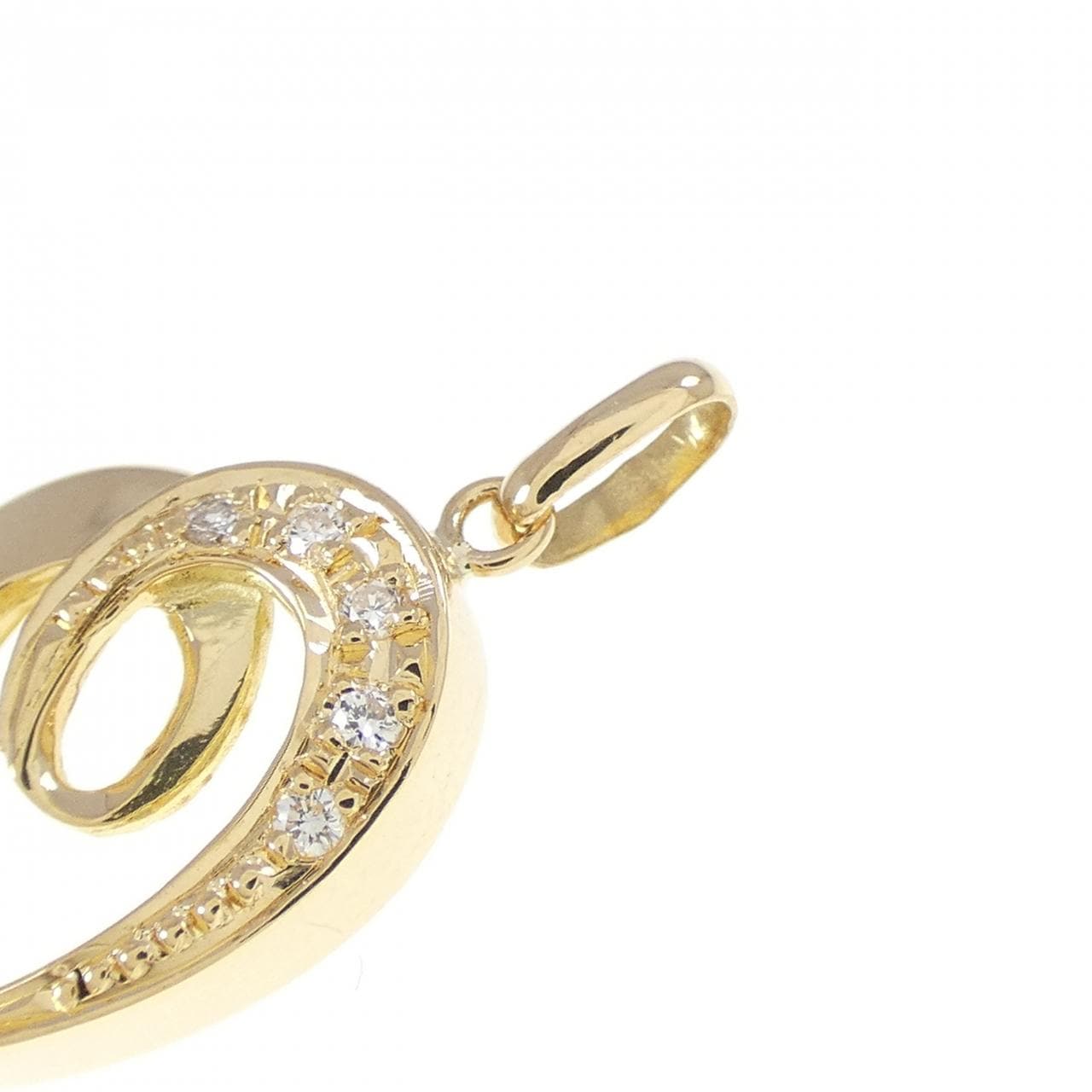 K18YG ダイヤモンド ペンダント