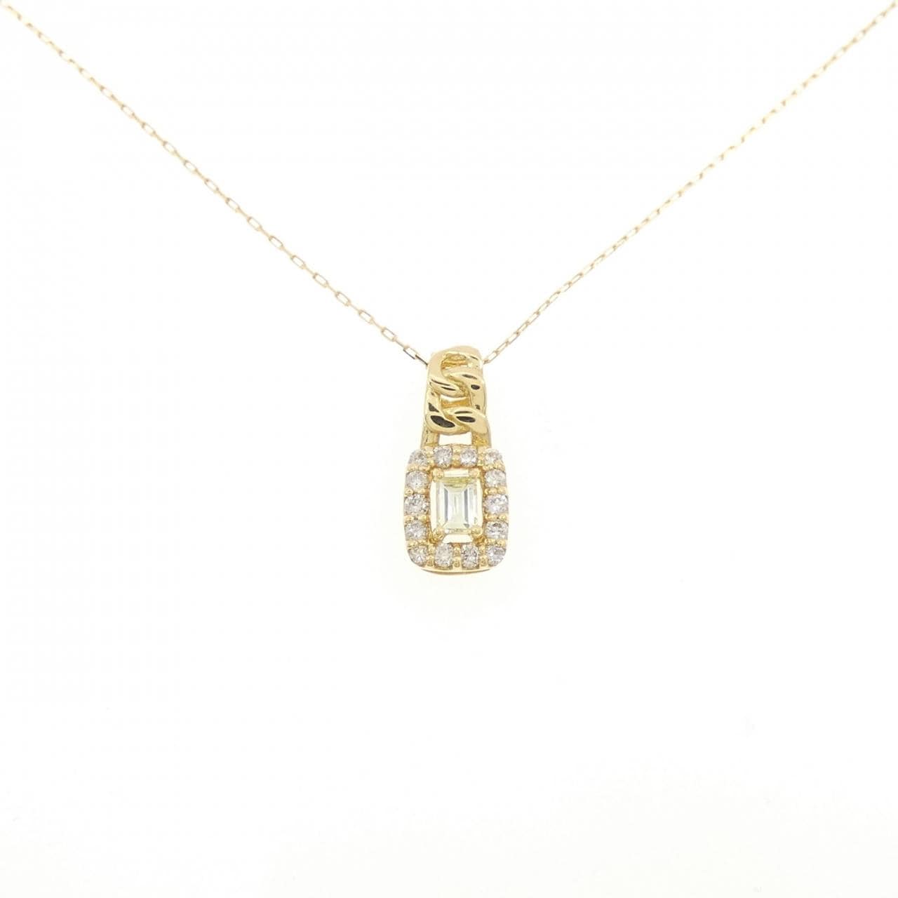 【新品】K18YG ダイヤモンド ネックレス 0.15CT