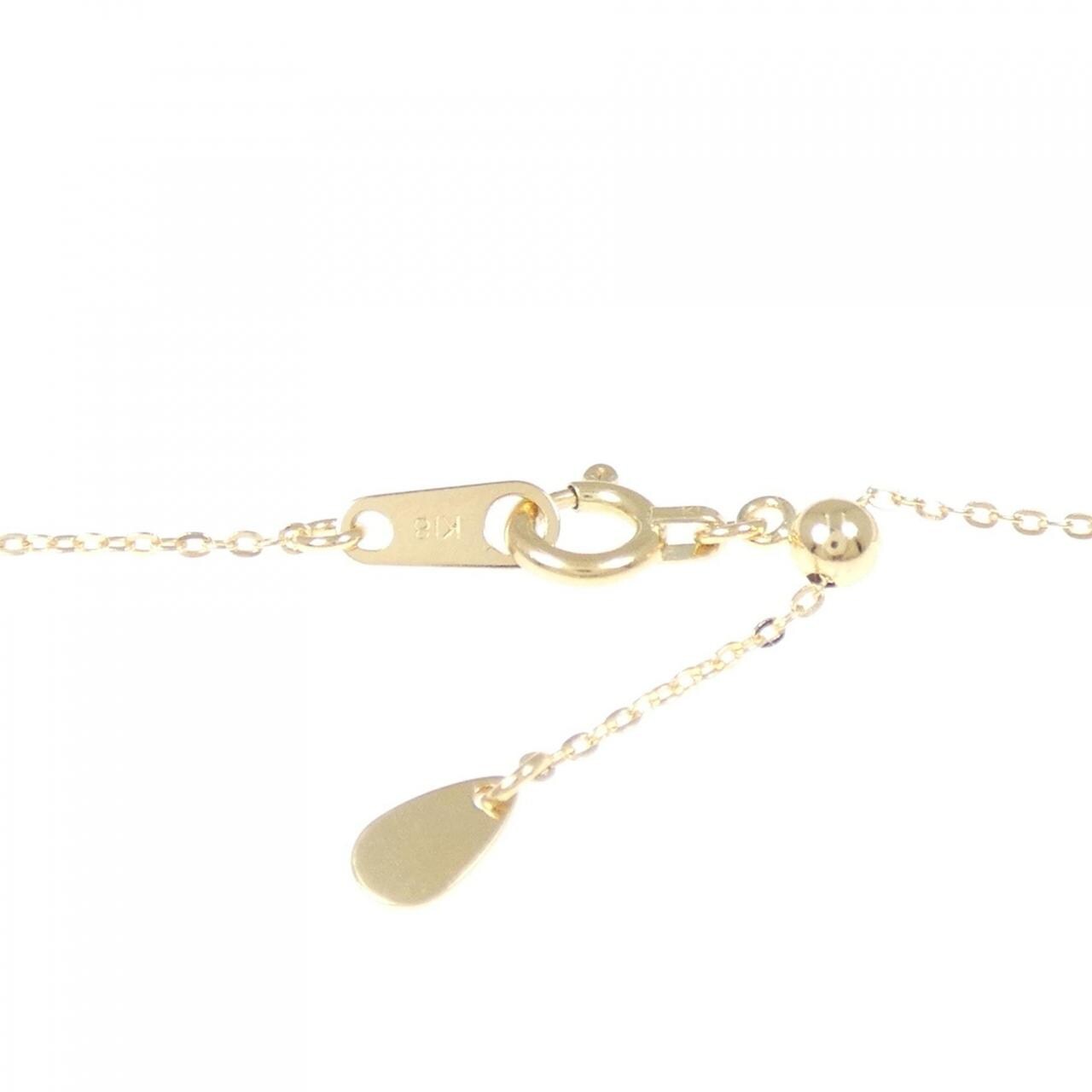 K18YG ダイヤモンド ネックレス