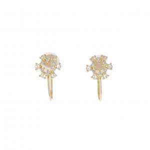 K18YG ダイヤモンド イヤリング 0.20CT