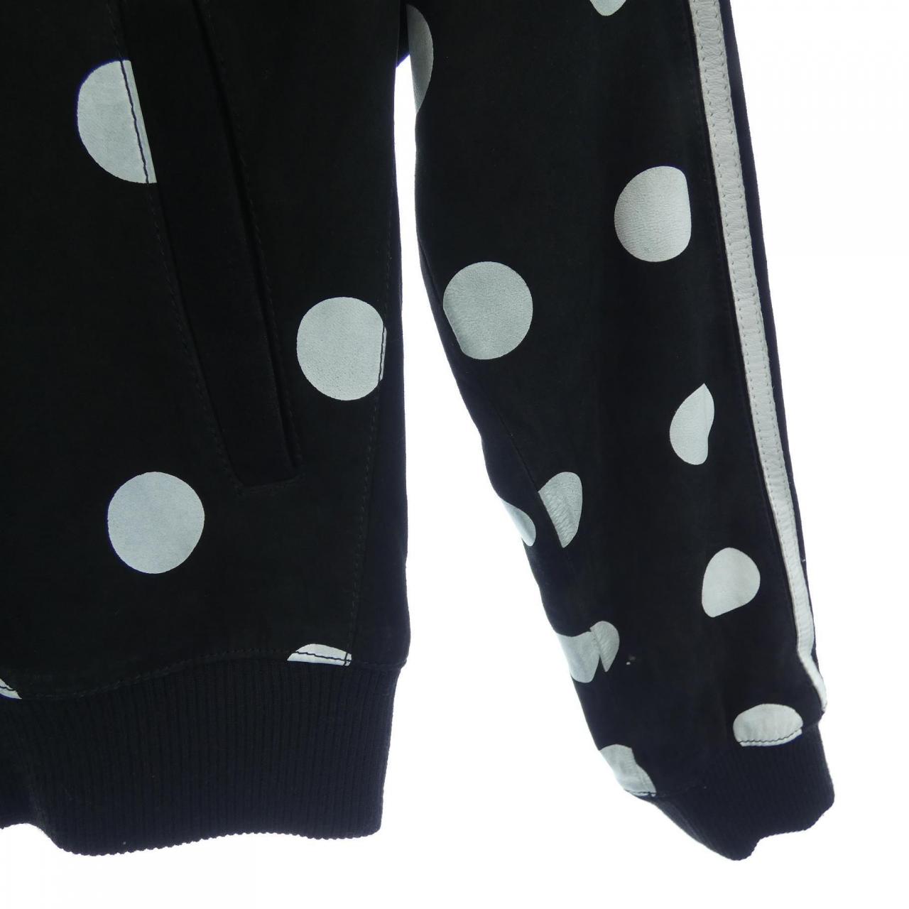 アディダス ADIDAS PHARRELL WILLIAMS レザージャケット