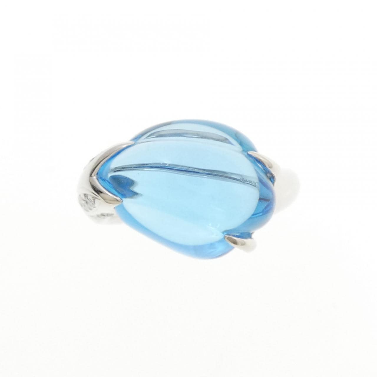 タサキ ブルートパーズ リング