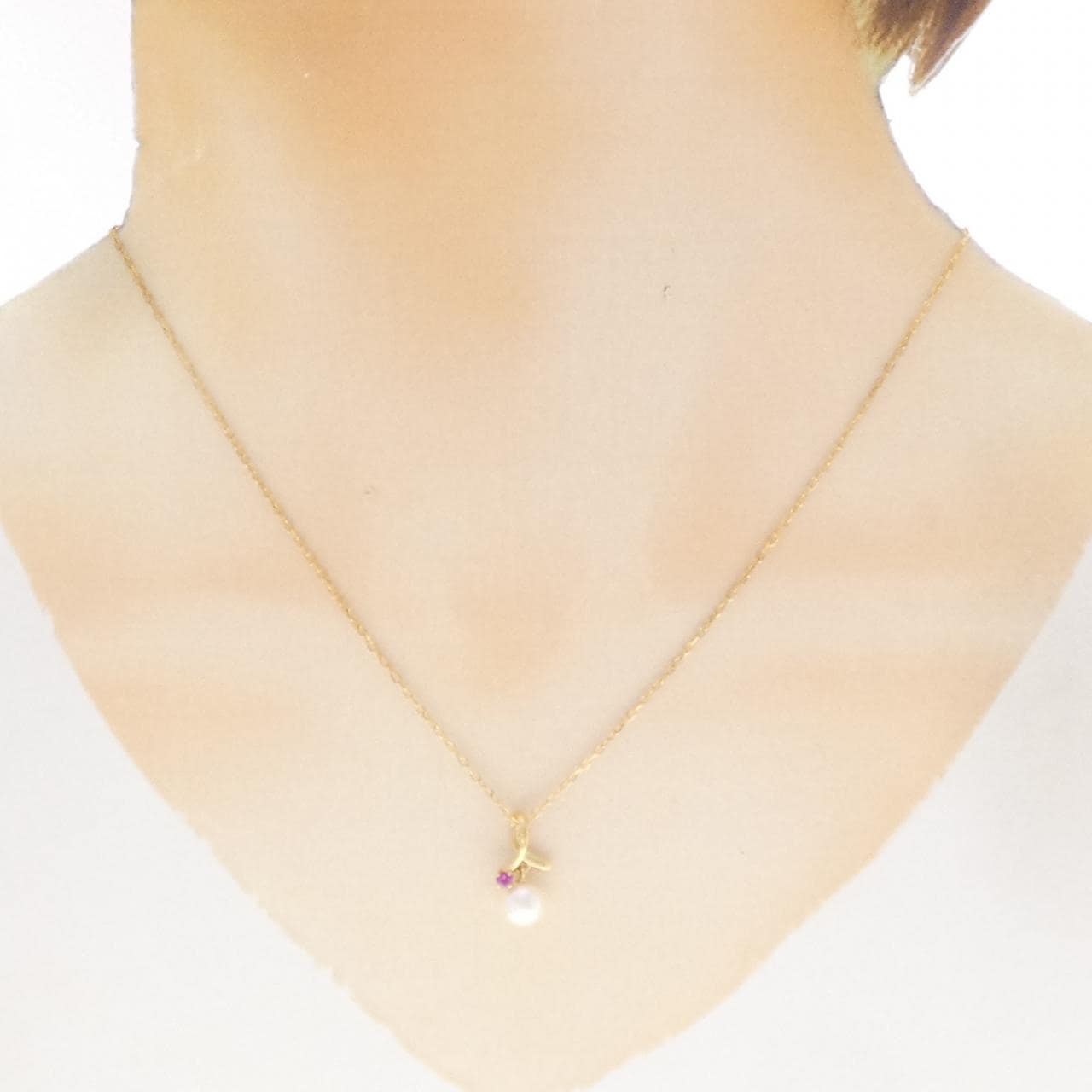 ミキモト アコヤパール ネックレス 6.4mm
