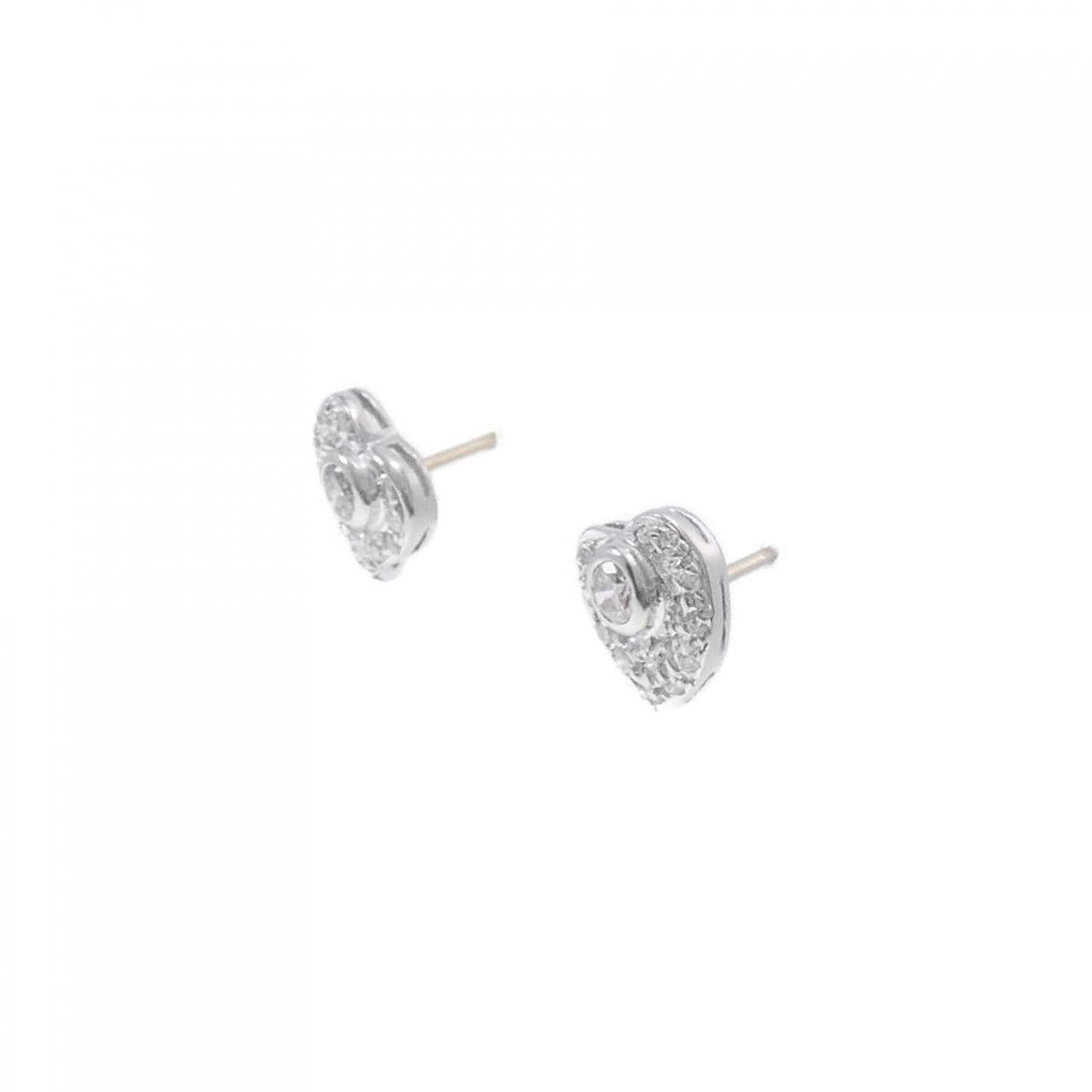 PT heart Pink diamond earrings 0.20CT