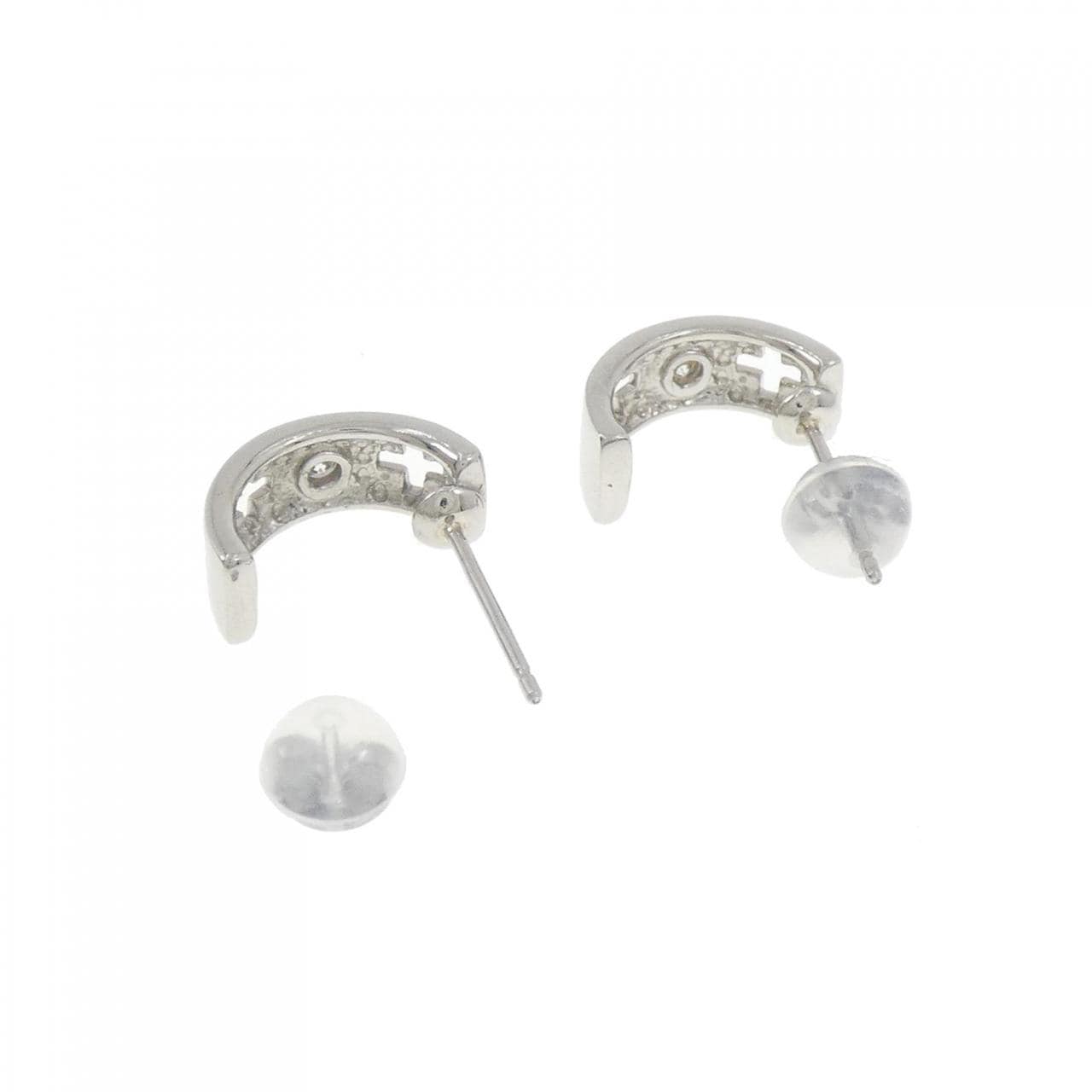 PT ダイヤモンド ピアス 0.06CT