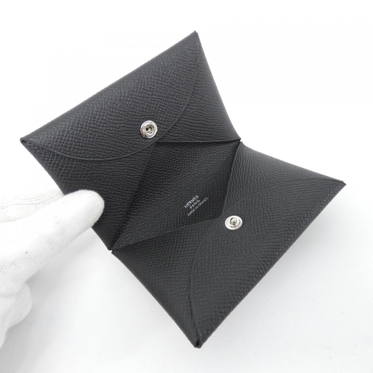 HERMES Calvi 044164CK card case