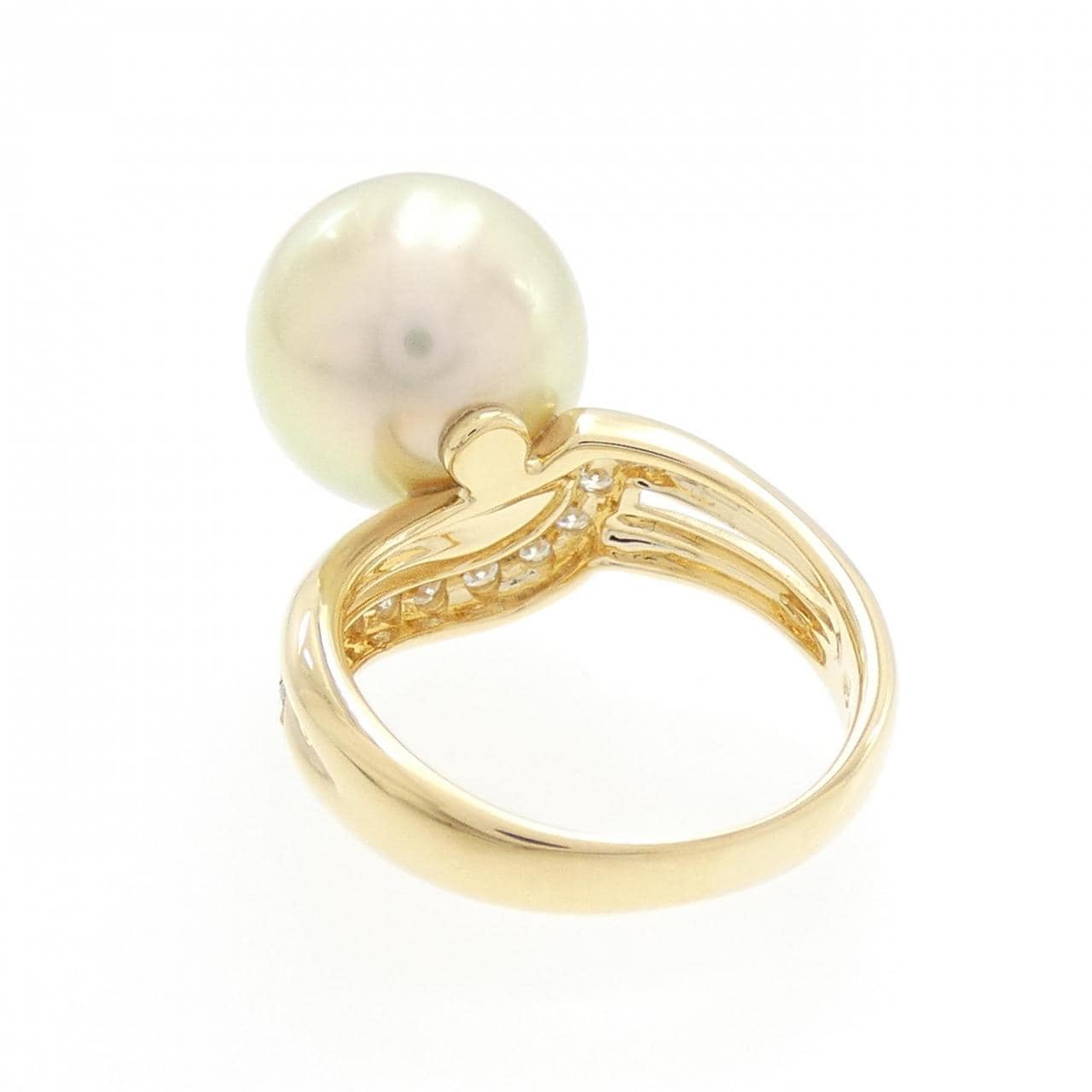 タサキ 白蝶パール リング 12.5mm