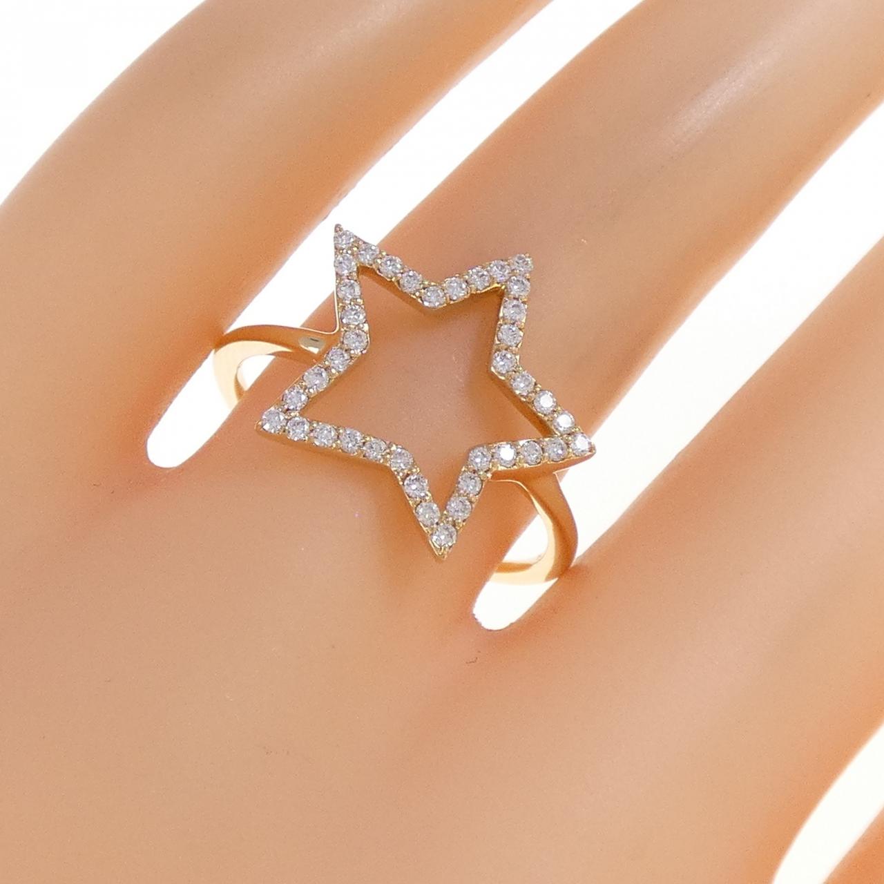 オレフィーチェ スター ダイヤモンド リング 0.18CT