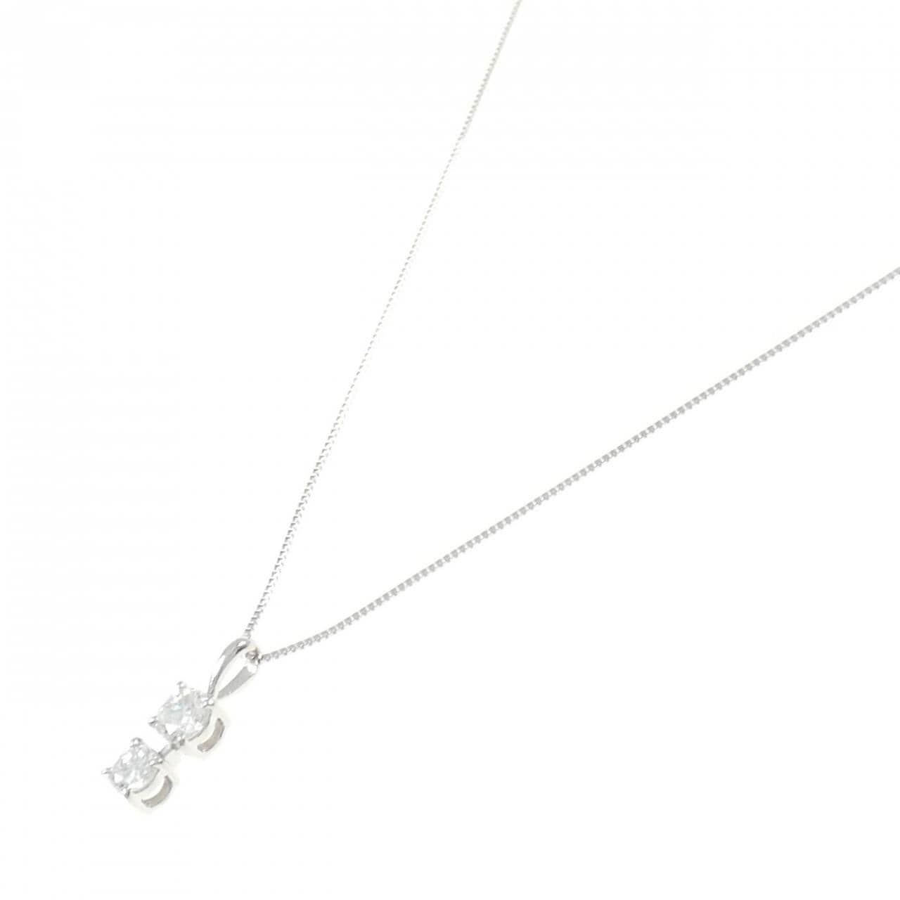 PT900/PT850 ダイヤモンド ネックレス 0.73CT
