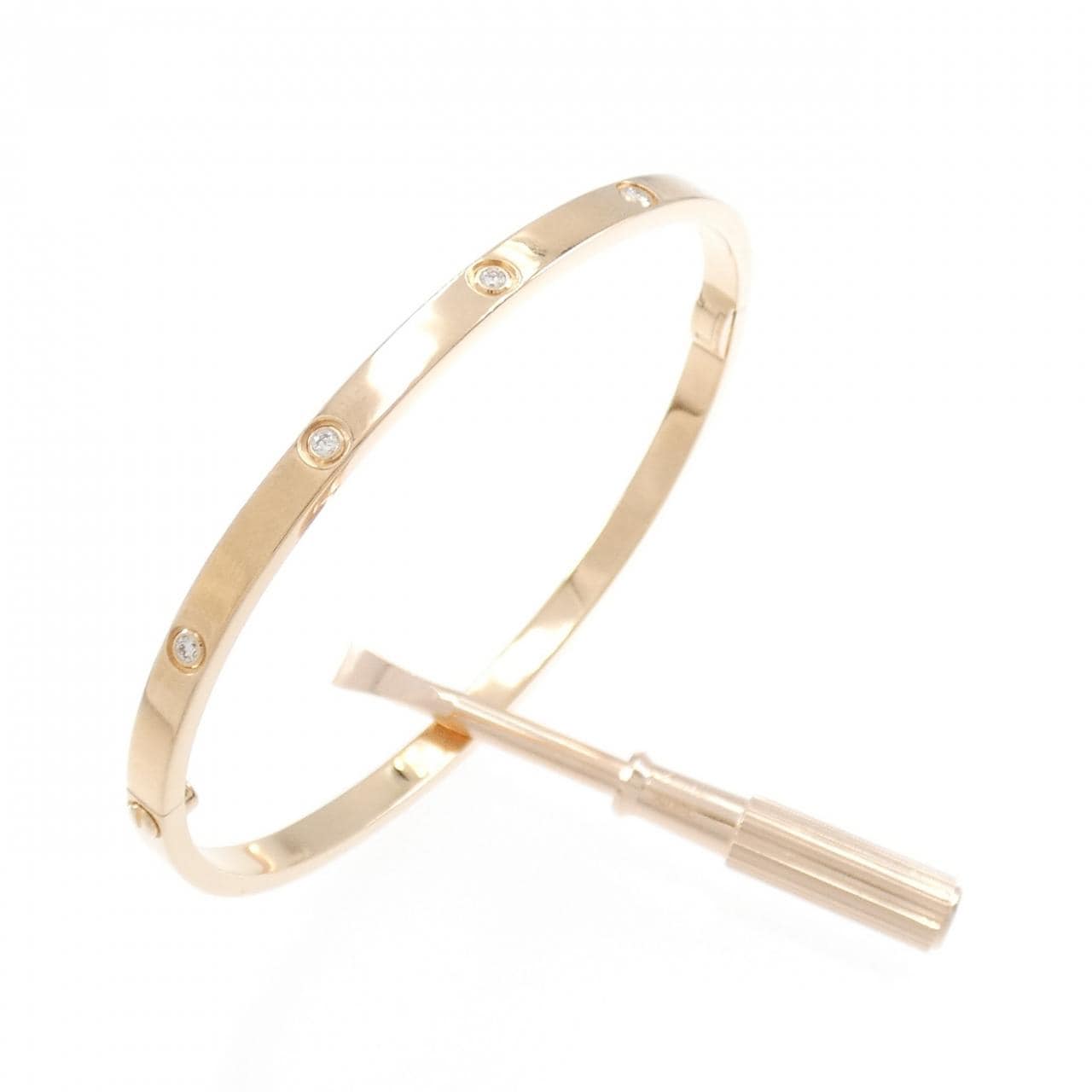 CARTIER LOVE手链小号10P