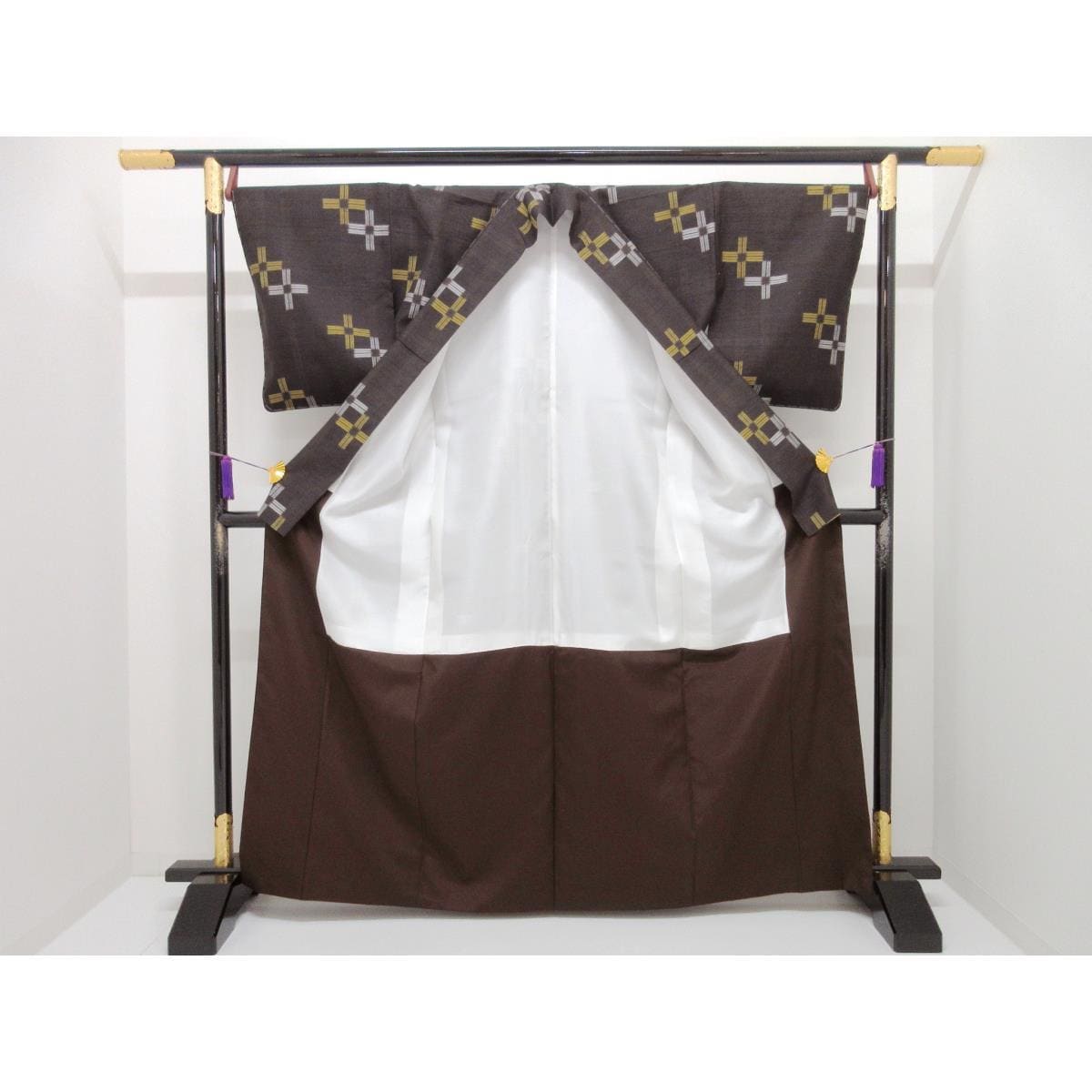 【未使用品】紬　【久米島紬】