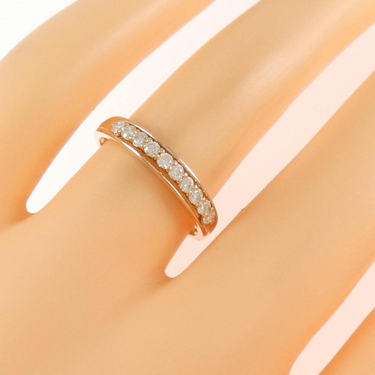 K18PG ダイヤモンド リング 0.25CT