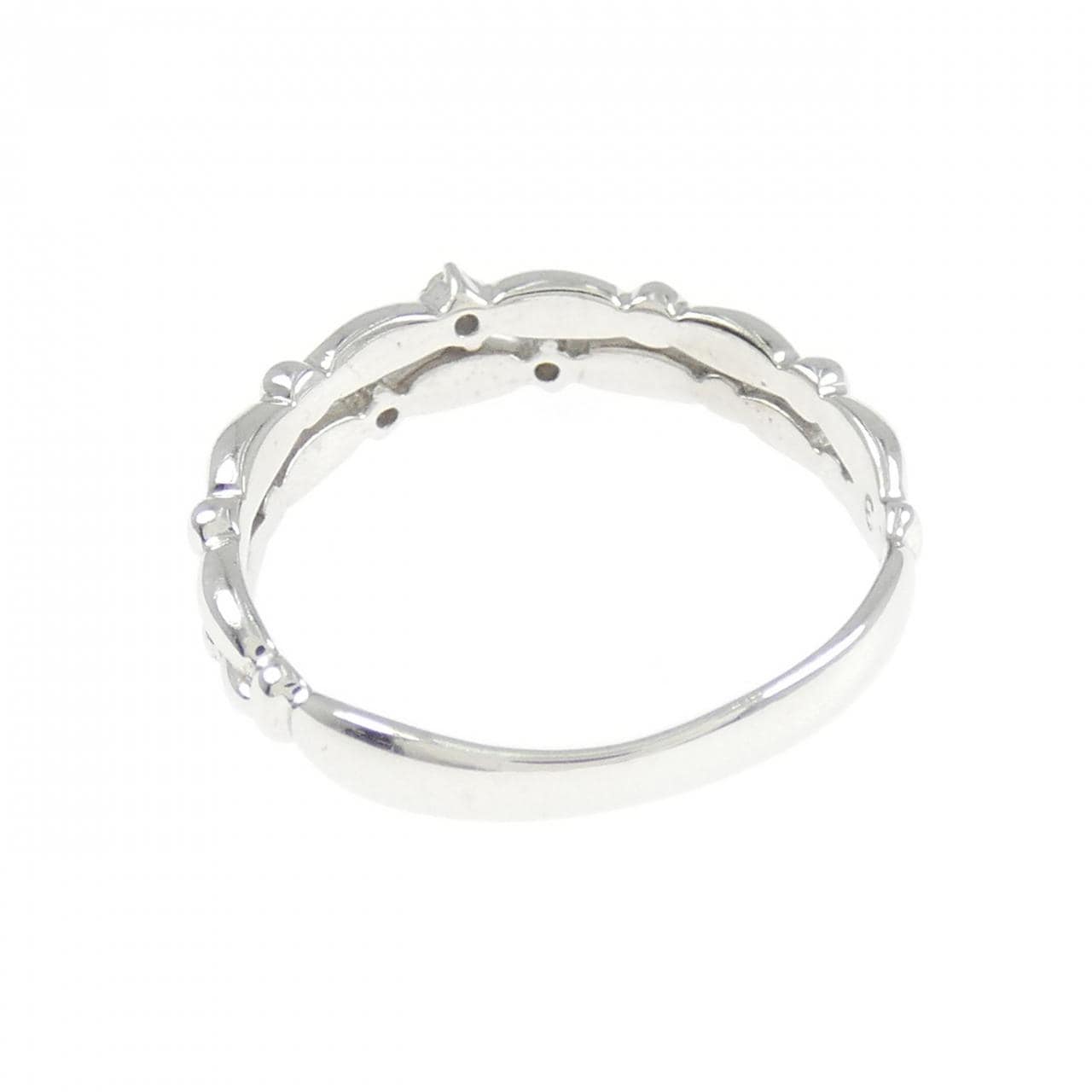 K18WG ダイヤモンド リング 0.03CT