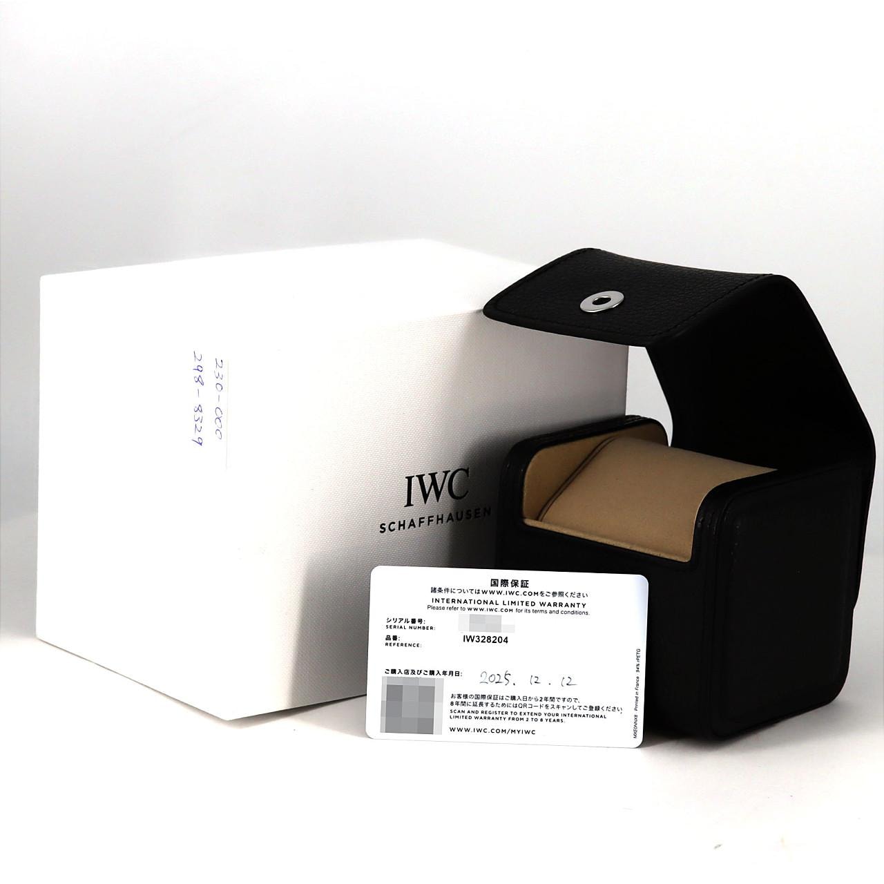 IWC パイロットウォッチ･マークXX IW328204 SS 自動巻