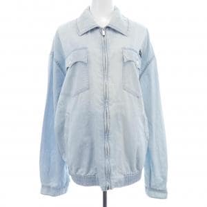 ミュウミュウ MIU MIU シャンブレーブルゾンジャケット GWB205 SOOO 14UT ジャケット