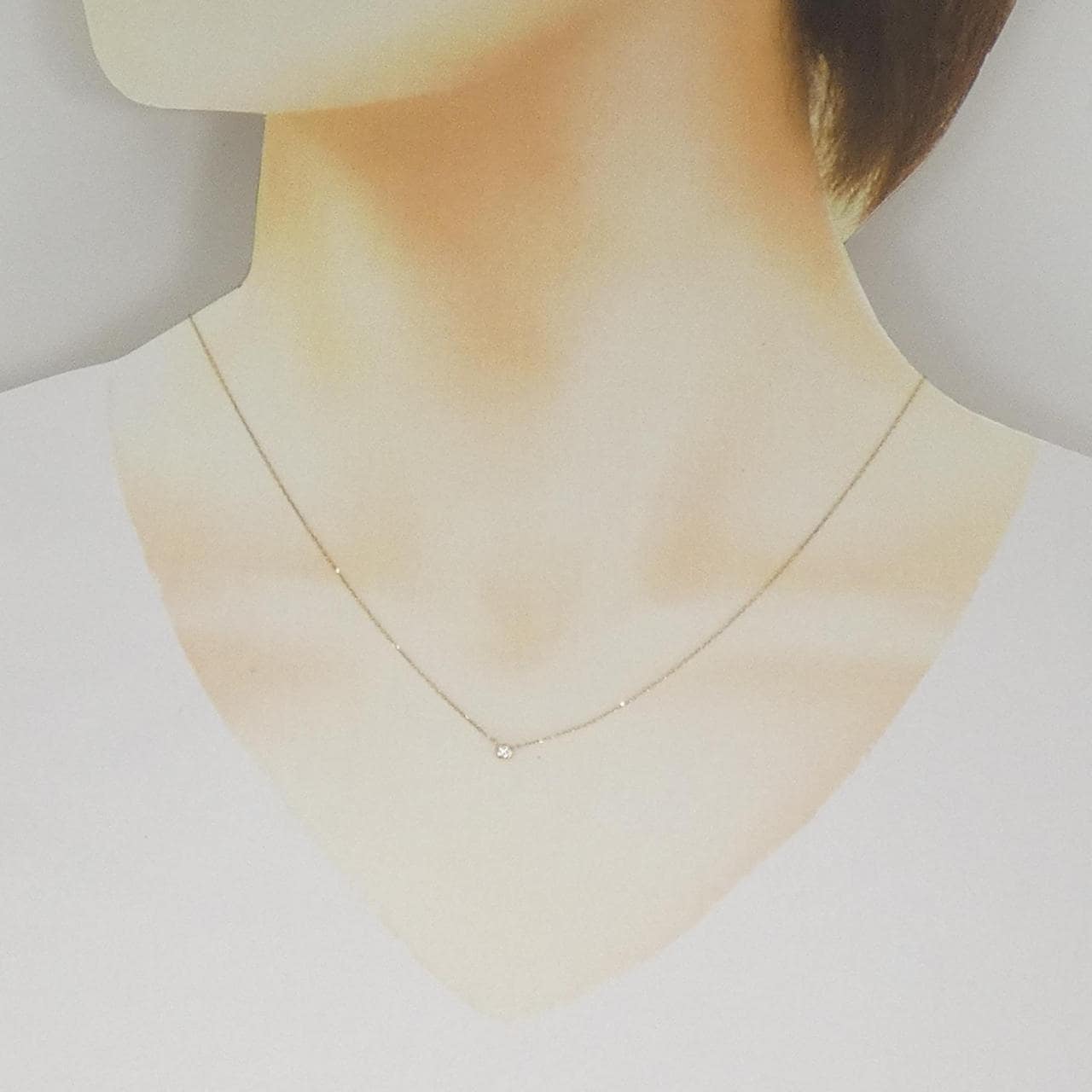 4゜C ダイヤモンド ネックレス