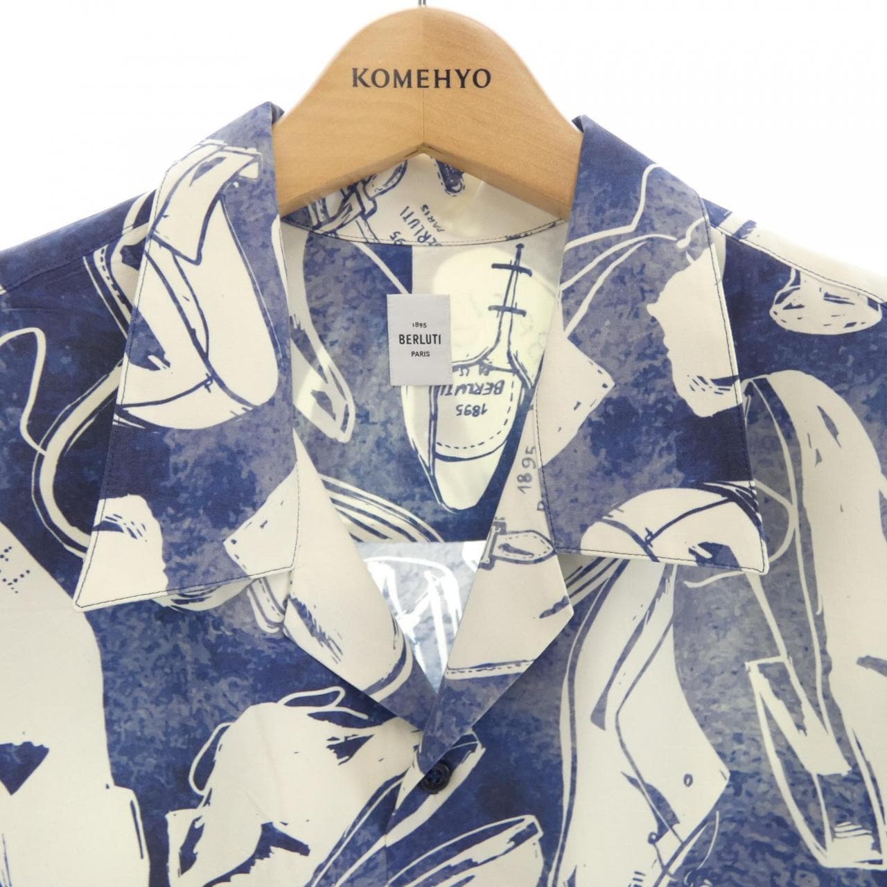 ベルルッティ Berluti R26HCS43 S／Sシャツ