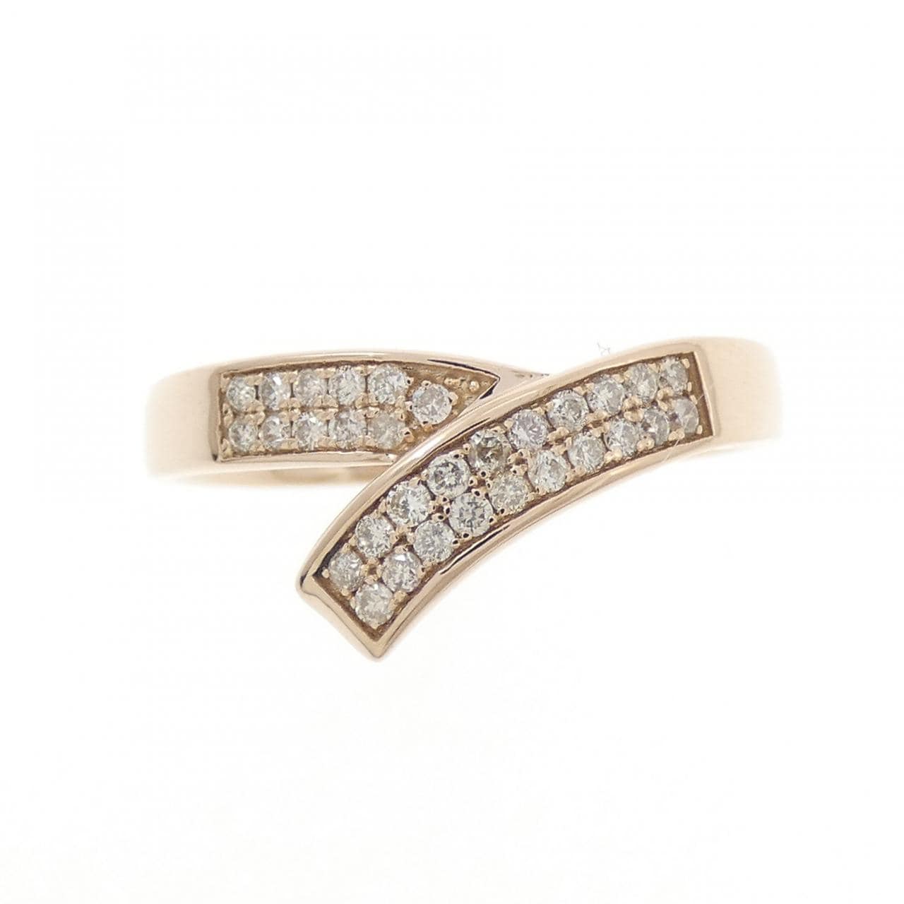 K18PG ダイヤモンド リング 0.21CT