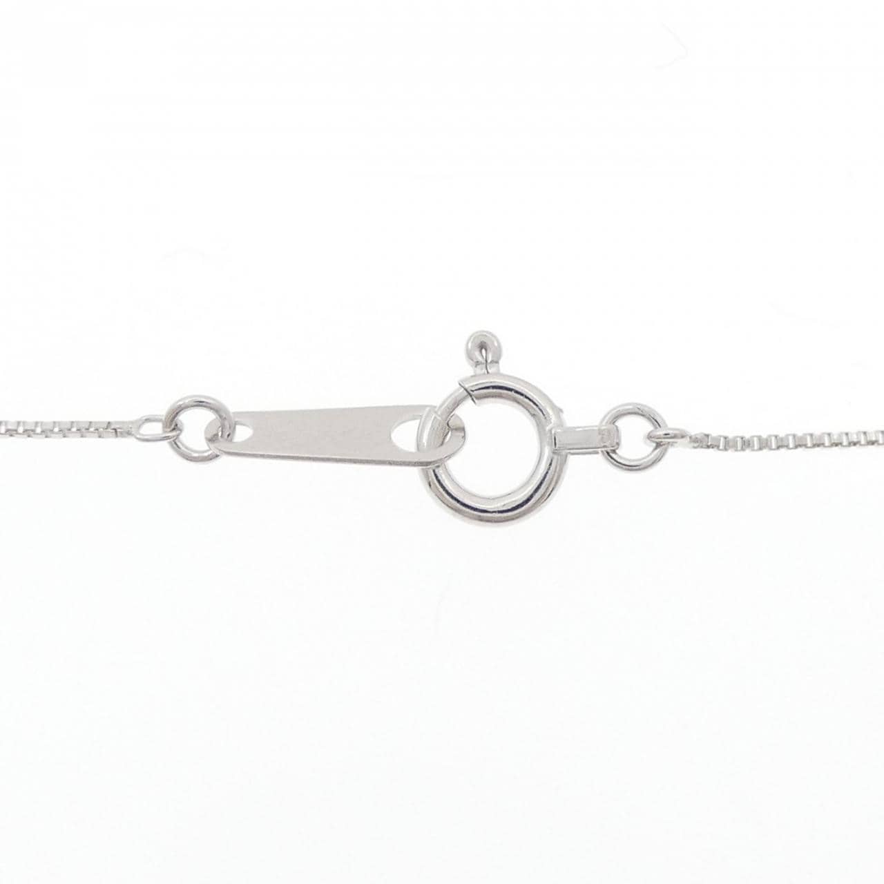 K18WG サファイヤ ネックレス 0.80CT