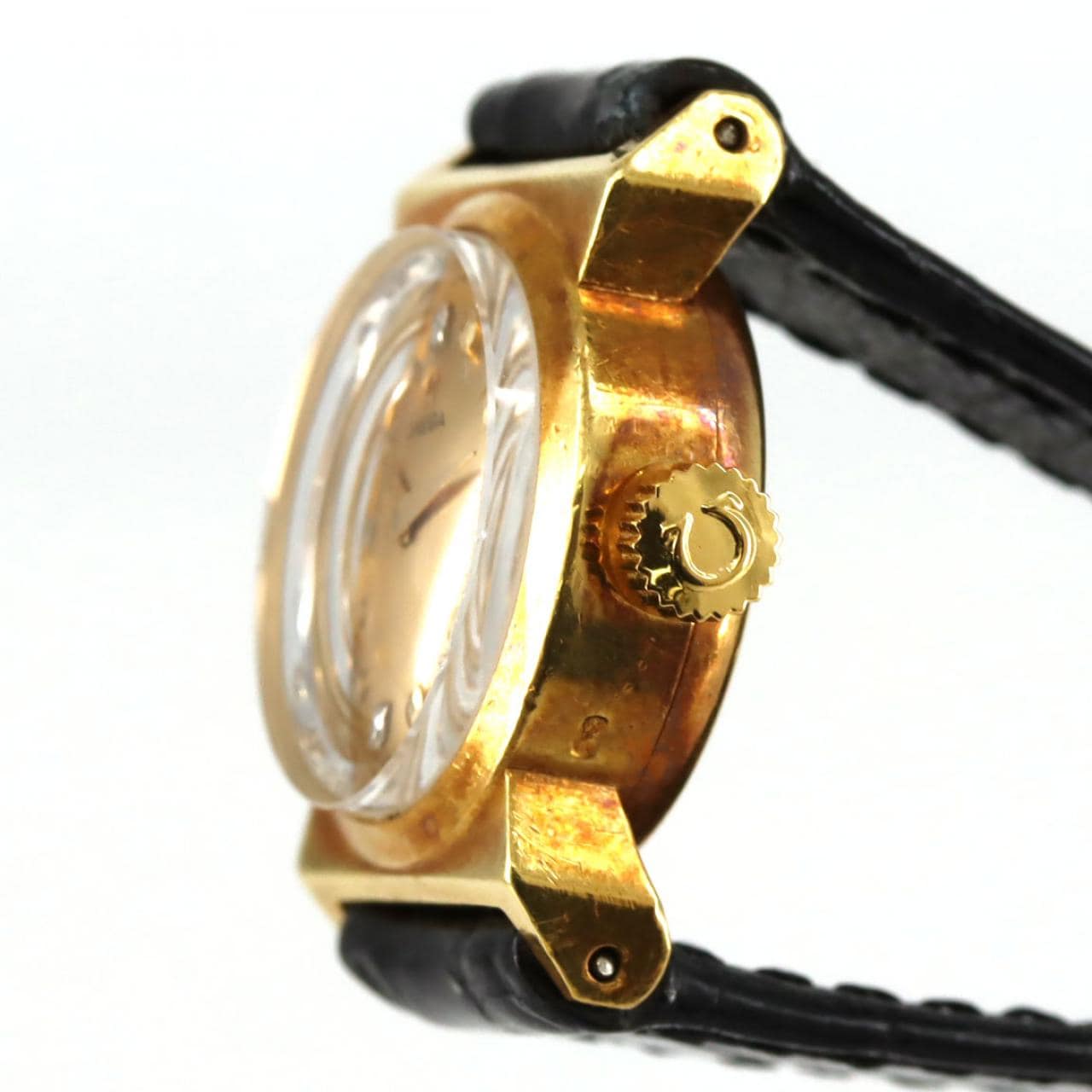 オメガ ラウンドケース YG･4P YG 手巻