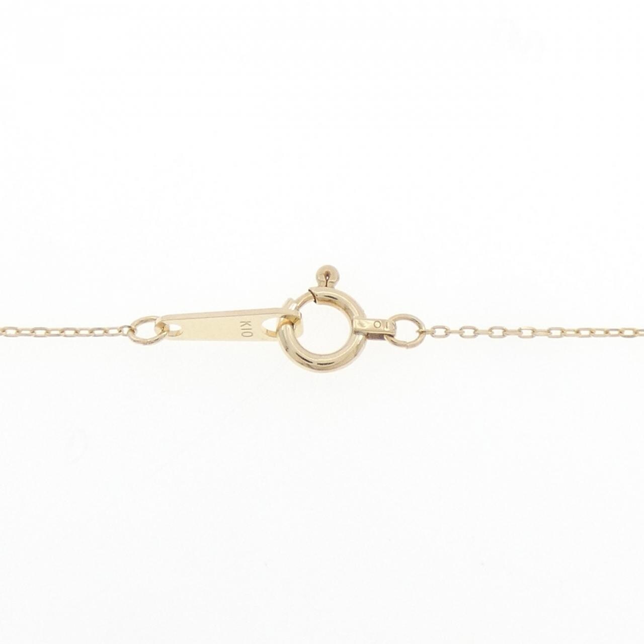 K10YG ダイヤモンド ネックレス 0.01CT