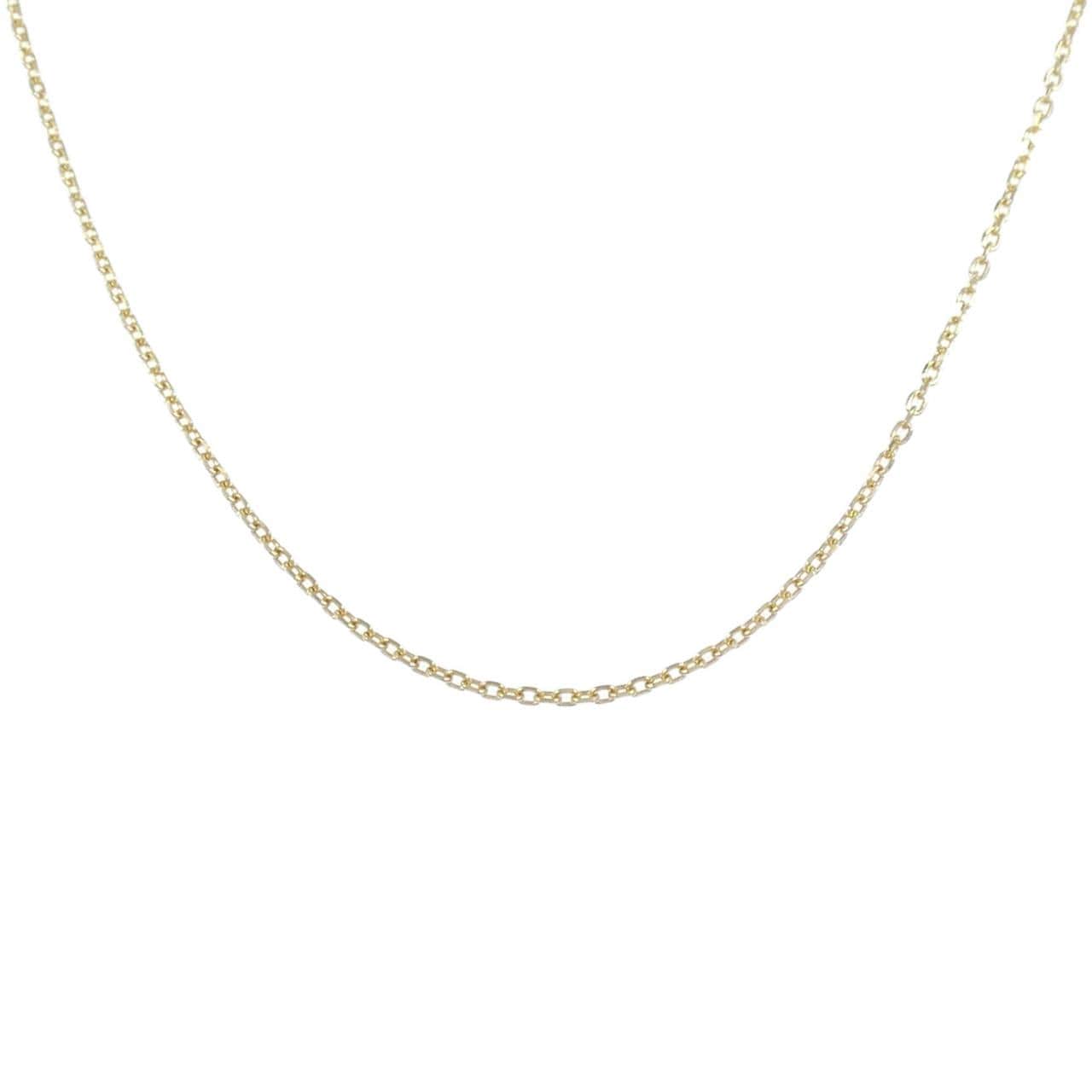 K18YG chain necklace