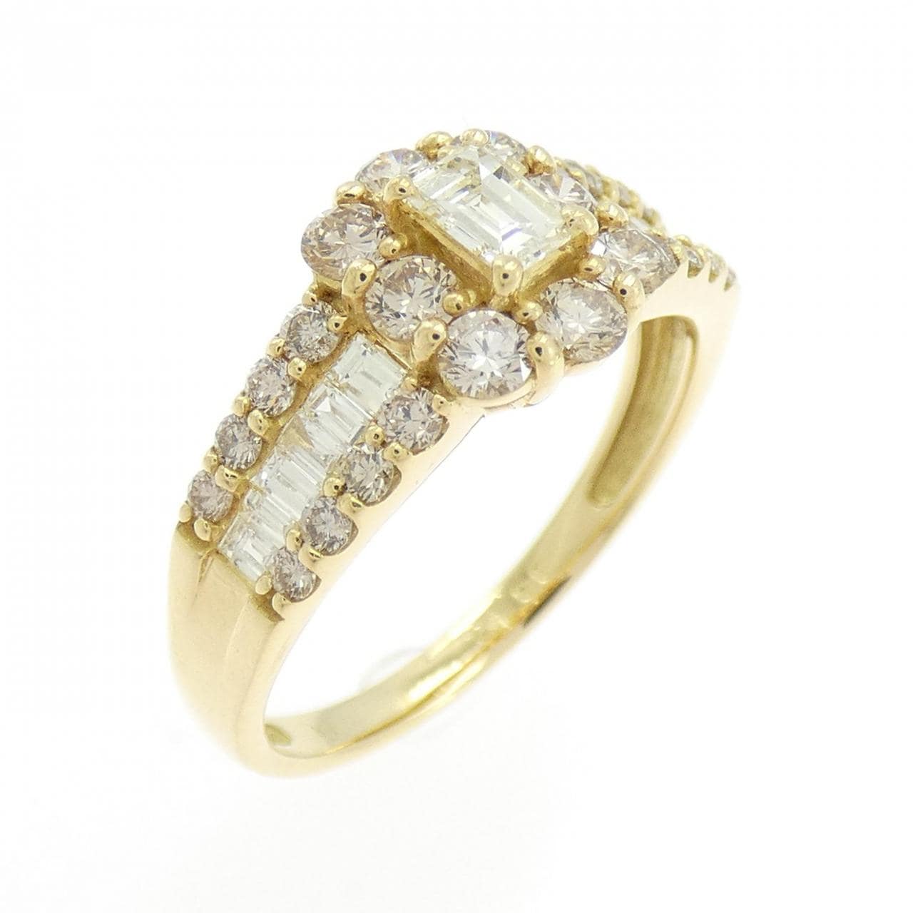 K18YG ダイヤモンド リング 1.00CT