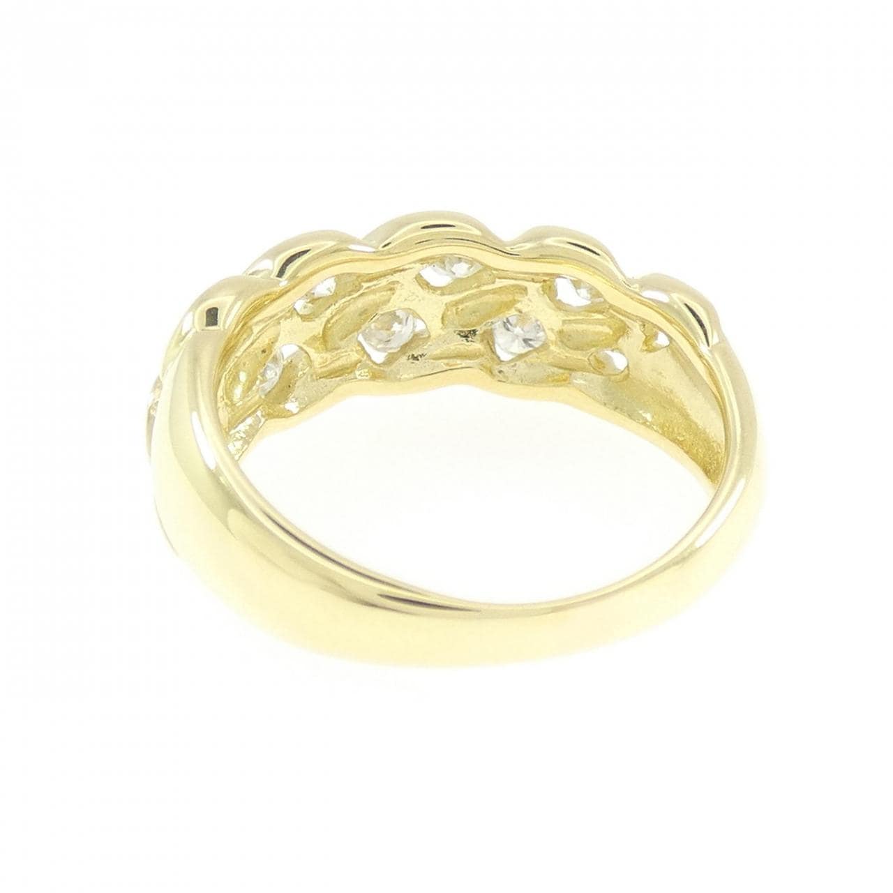 K18YG ダイヤモンド リング 0.45CT