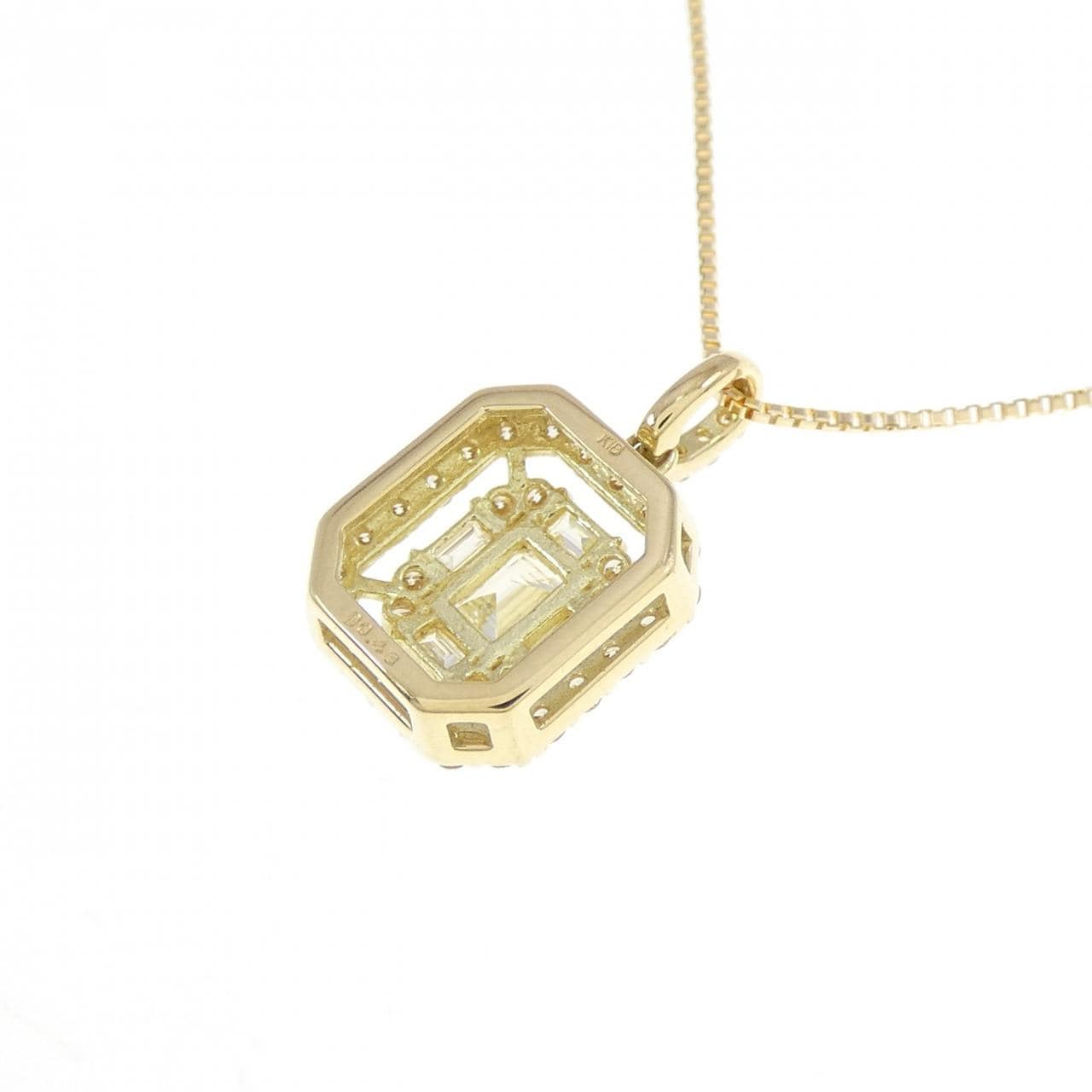 【新品】K18YG ダイヤモンド ネックレス 0.43CT