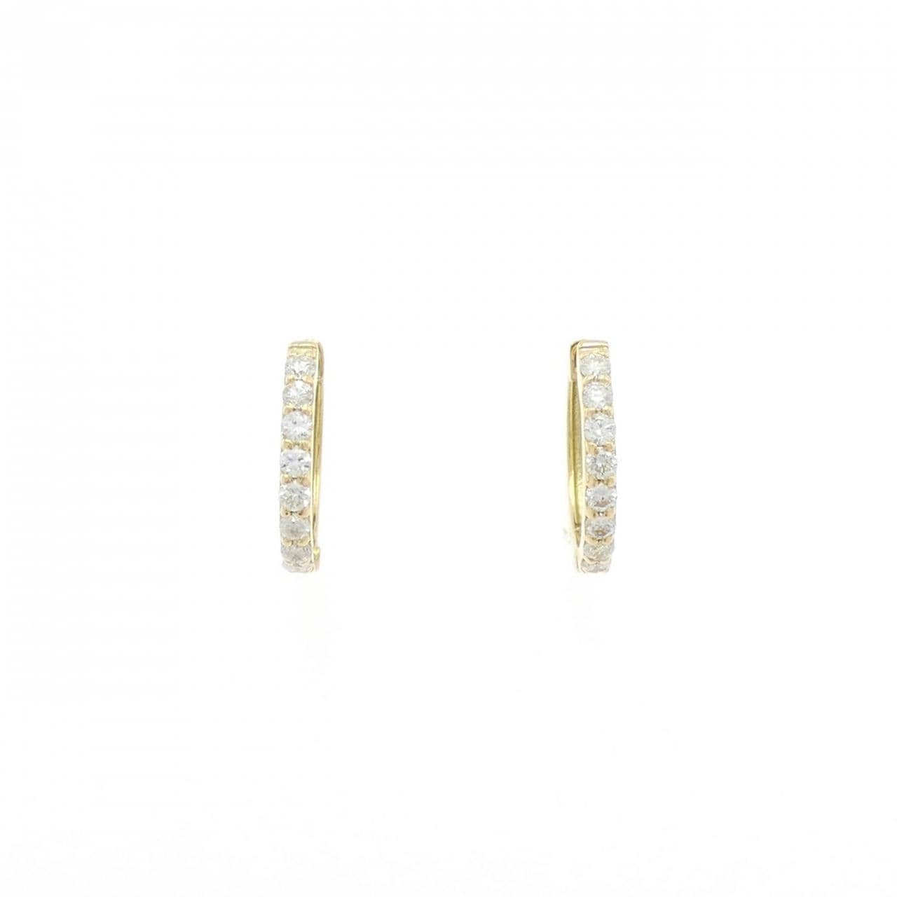 【リメイク】K18YG ダイヤモンド ピアス 0.20CT