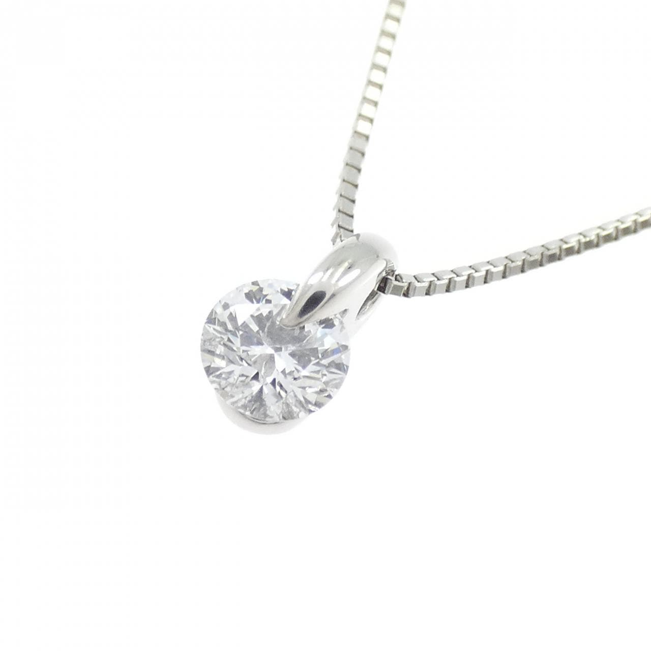 PT900/PT850 ダイヤモンド ネックレス 0.326CT