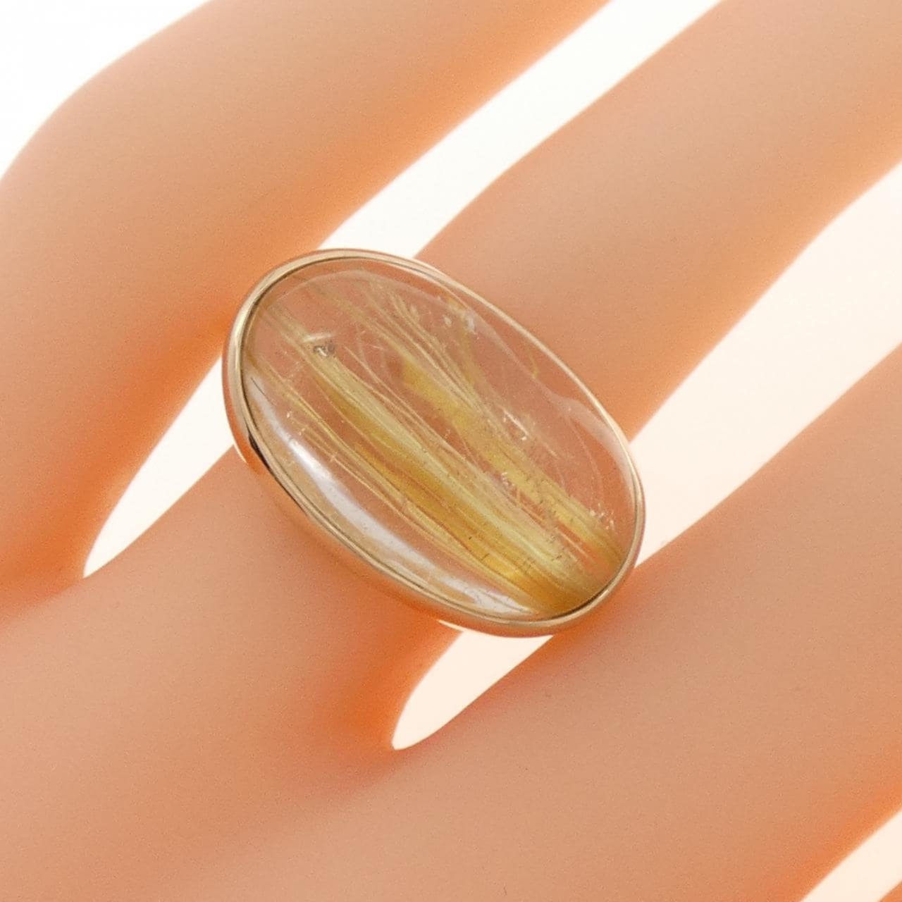 K10YG Quartz Ring