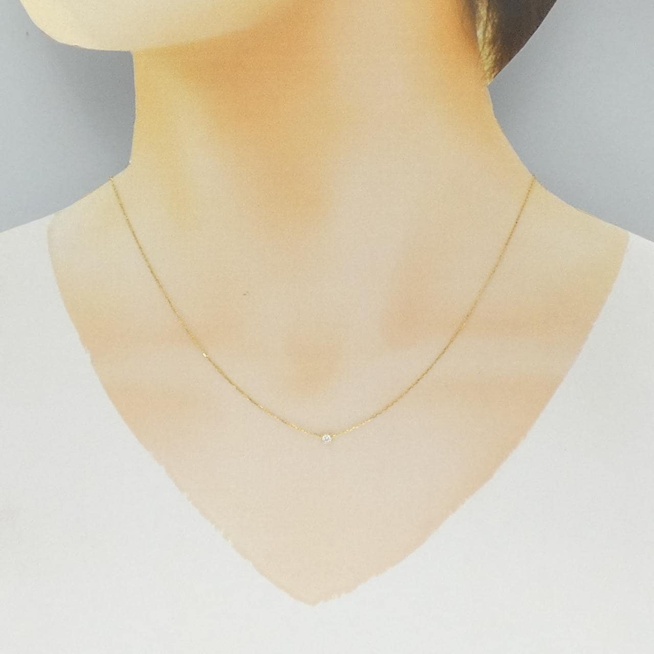 アーカー ヌーディー ネックレス 0.06CT