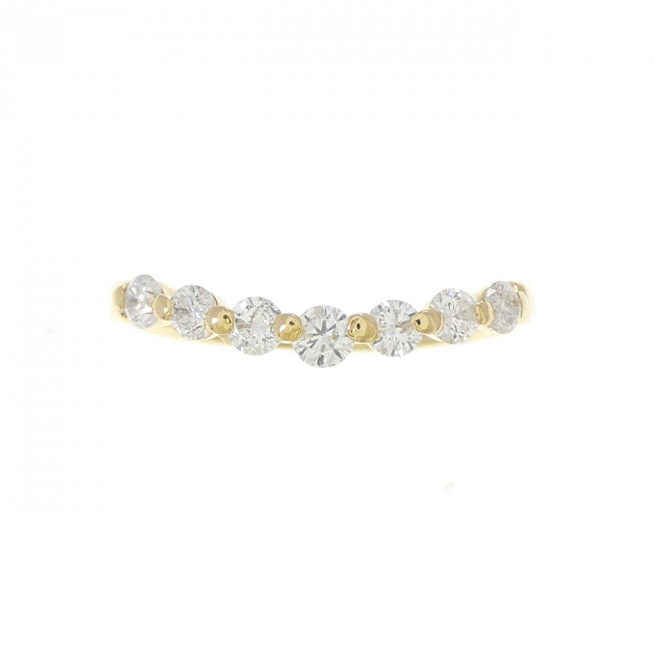 K18YG ダイヤモンド リング 0.3CT