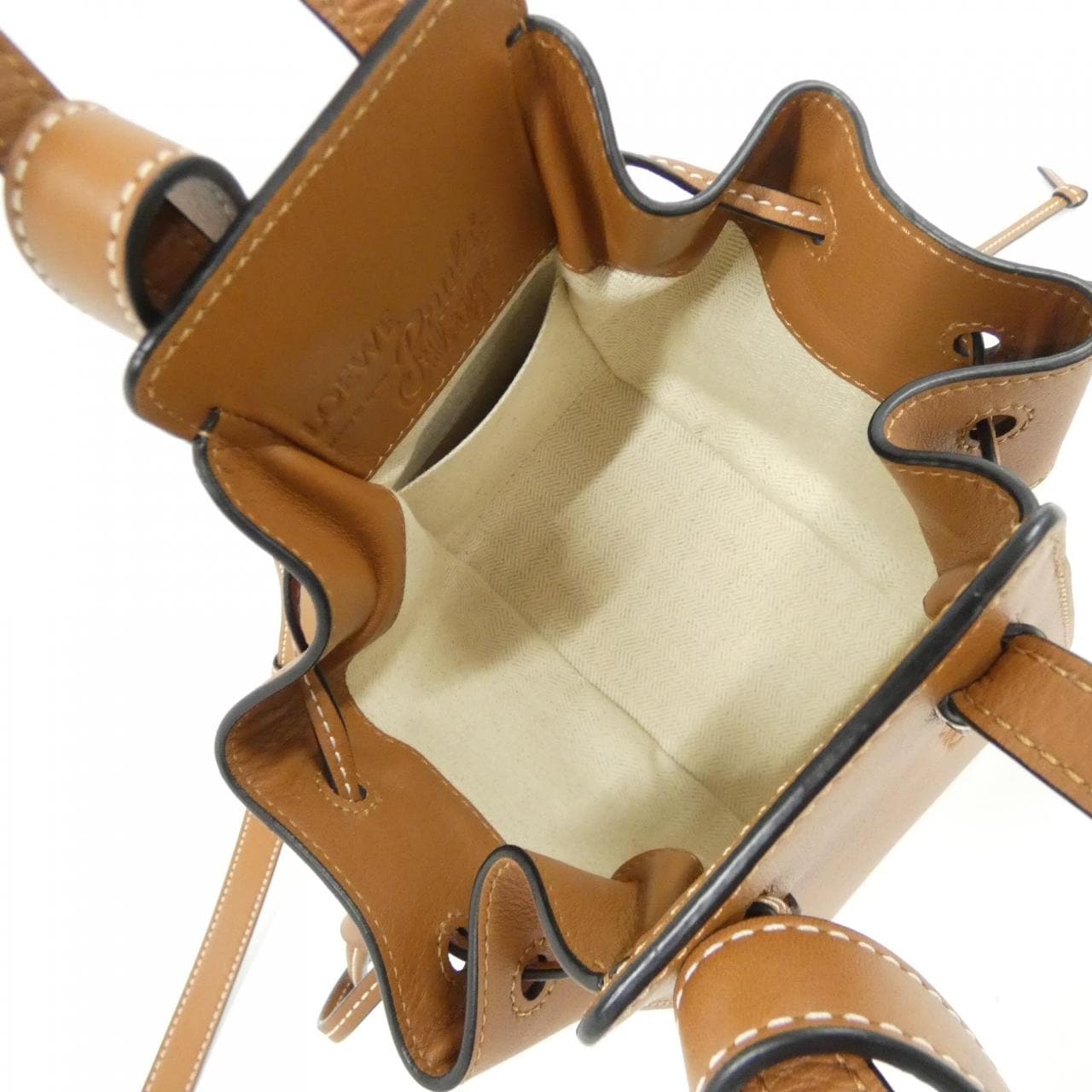 ロエベ ハンモック ドローストリング ミニ 328 72 V07 ショルダーバッグ