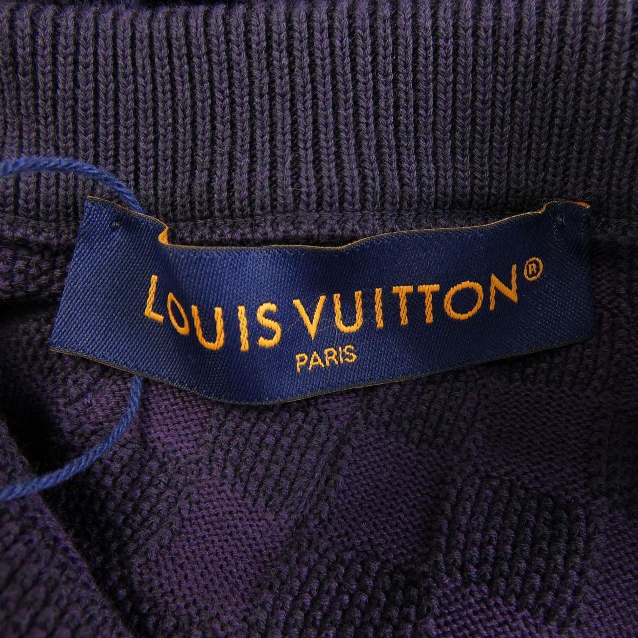 ルイヴィトン LOUIS VUITTON ダミエジャカード ショートスリーブクルーネック HUN90WAUR トップス