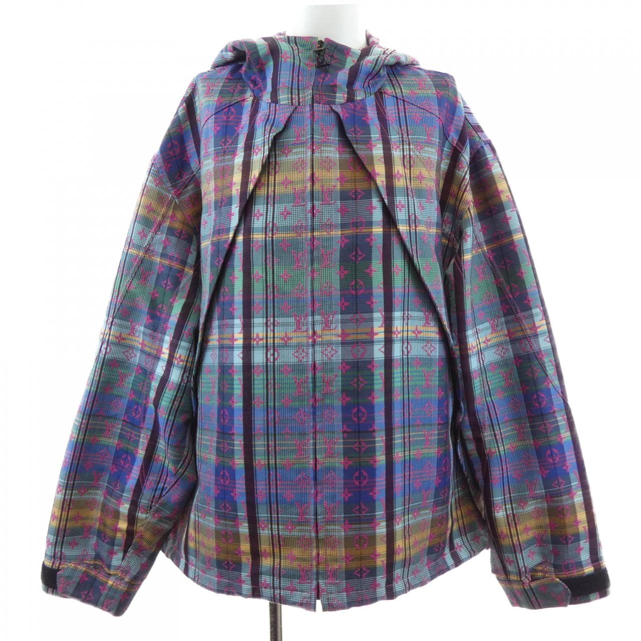 ルイヴィトン LOUIS VUITTON パラシュートパーカLVピンクマドラス HKB85WZVI ジャケット