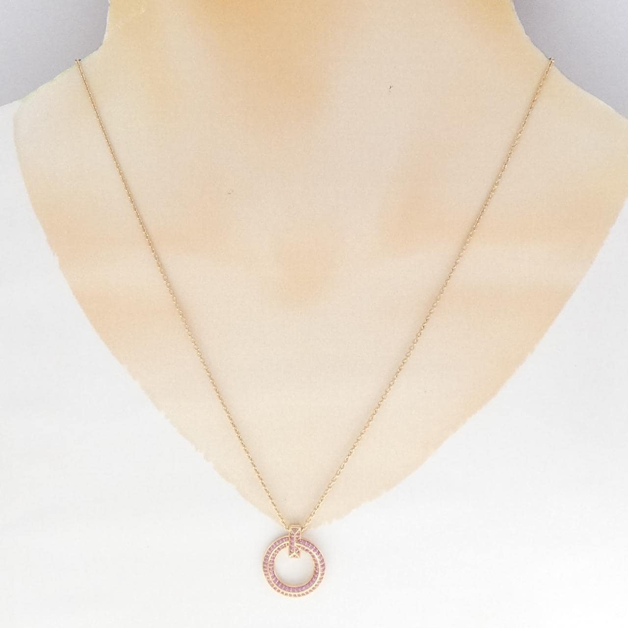 ティファニー Tワン ミニ サークル ネックレス