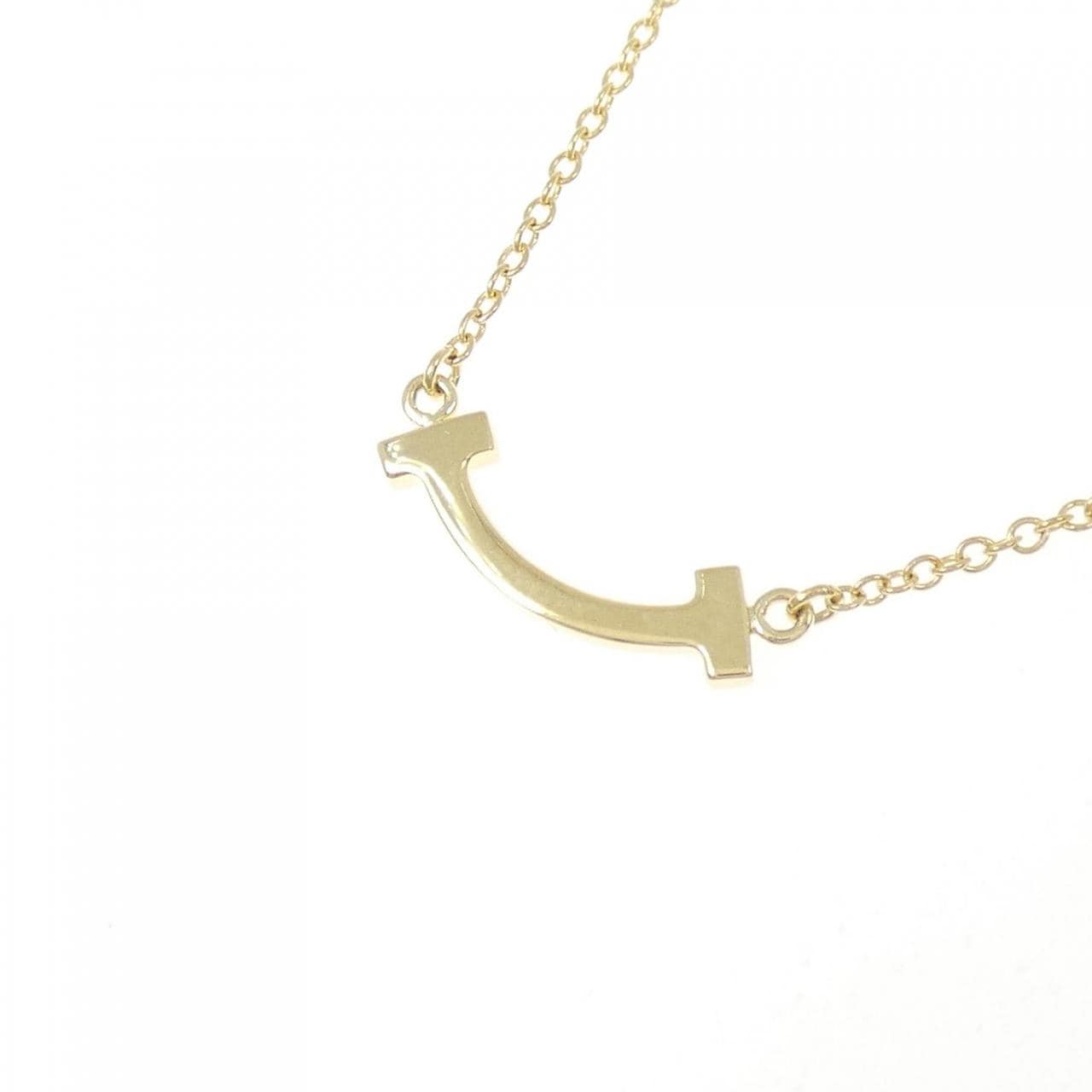 ティファニー Tスマイル ミニ ネックレス