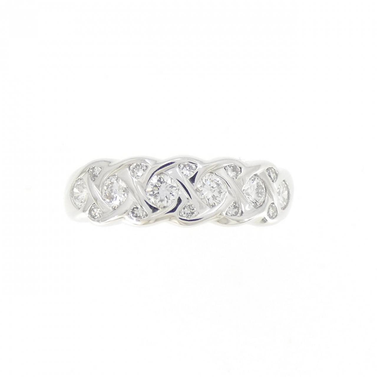 K18WG ダイヤモンド リング 0.52CT