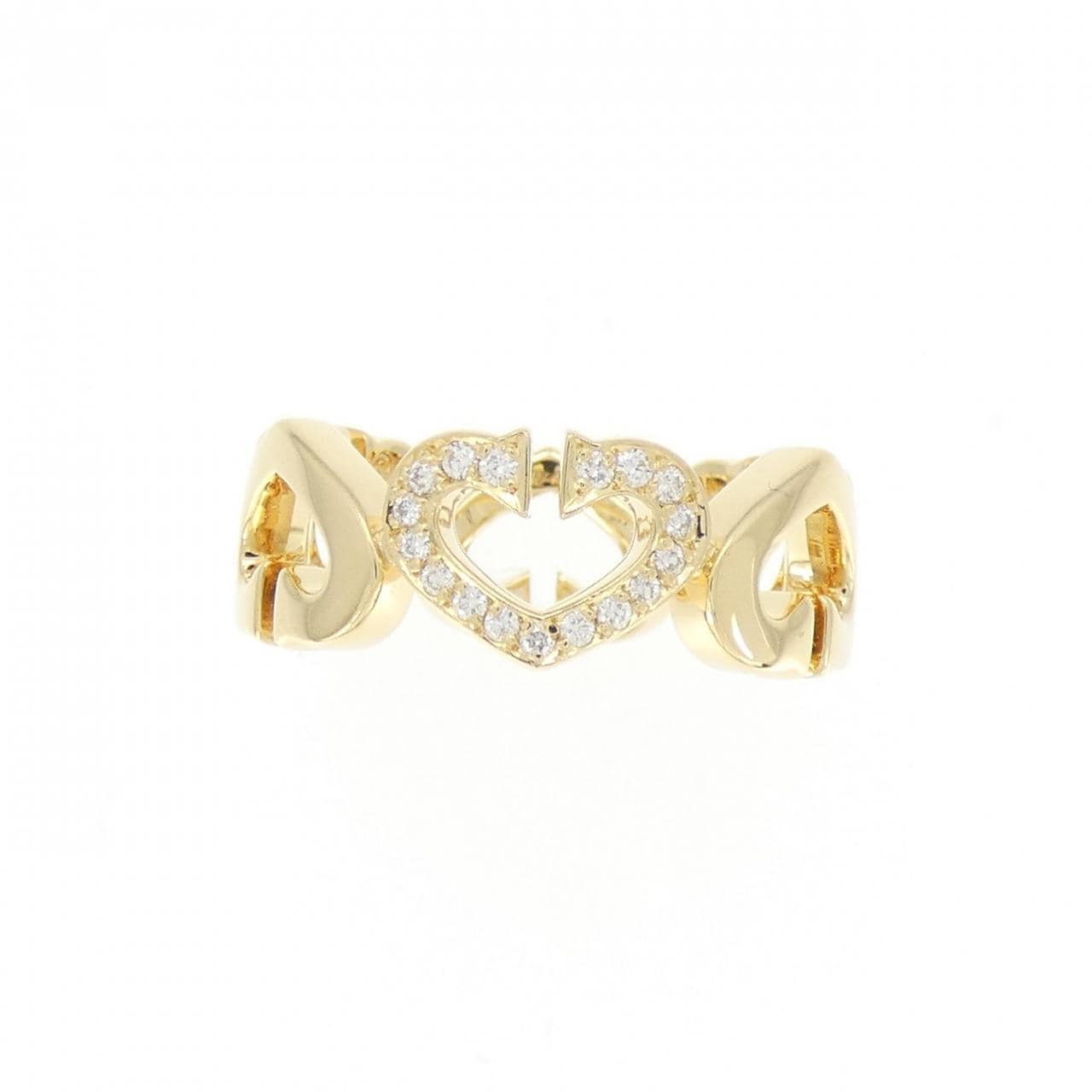 Cartier C heart 1P 戒指