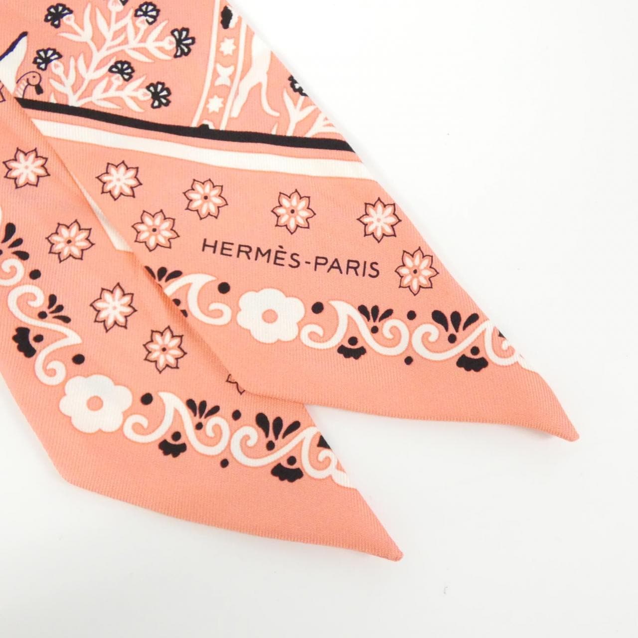 HERMES PEUPLE DU VENT Twilly 062878S Scarf